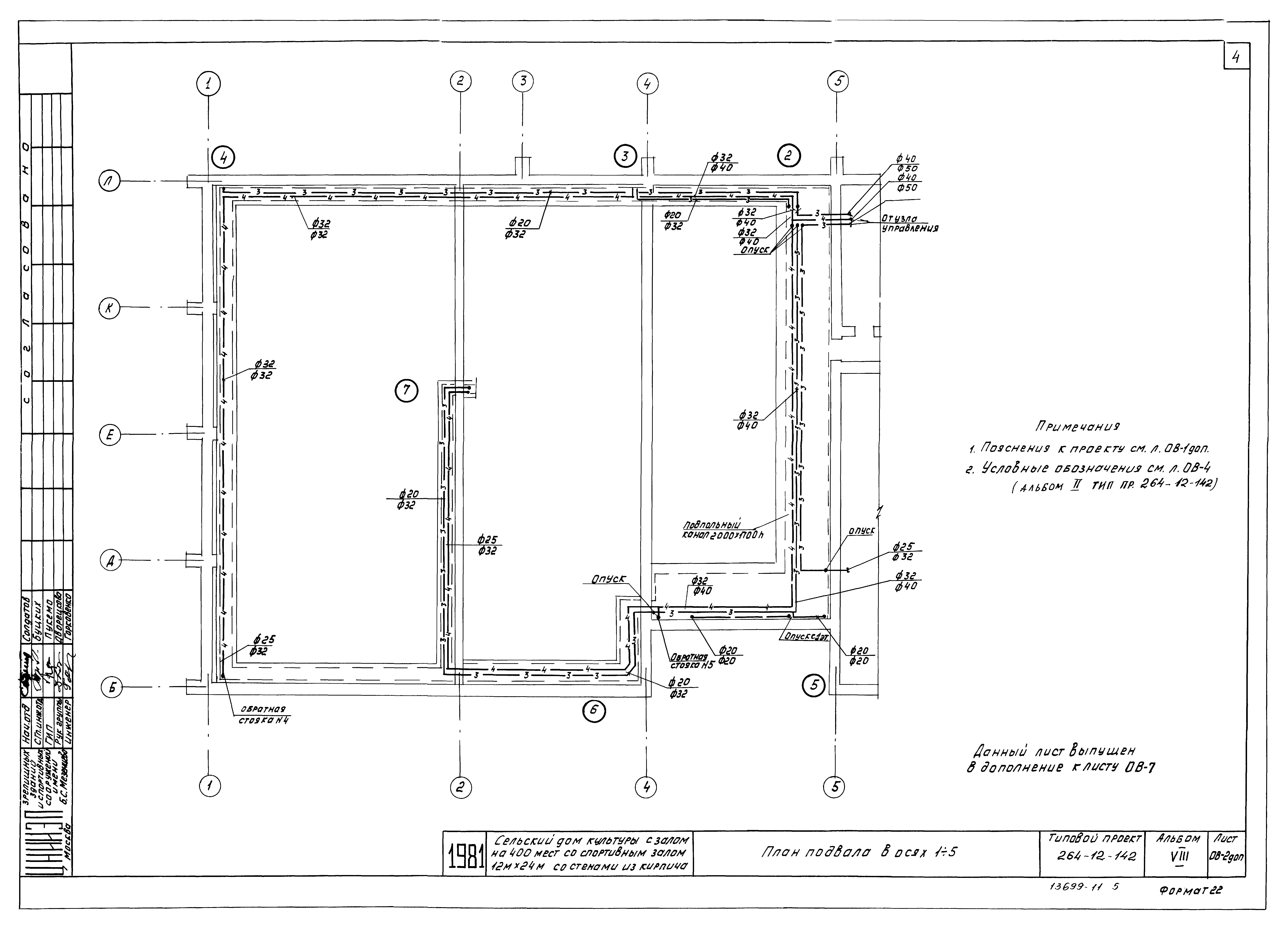 Типовой проект 264-12-142