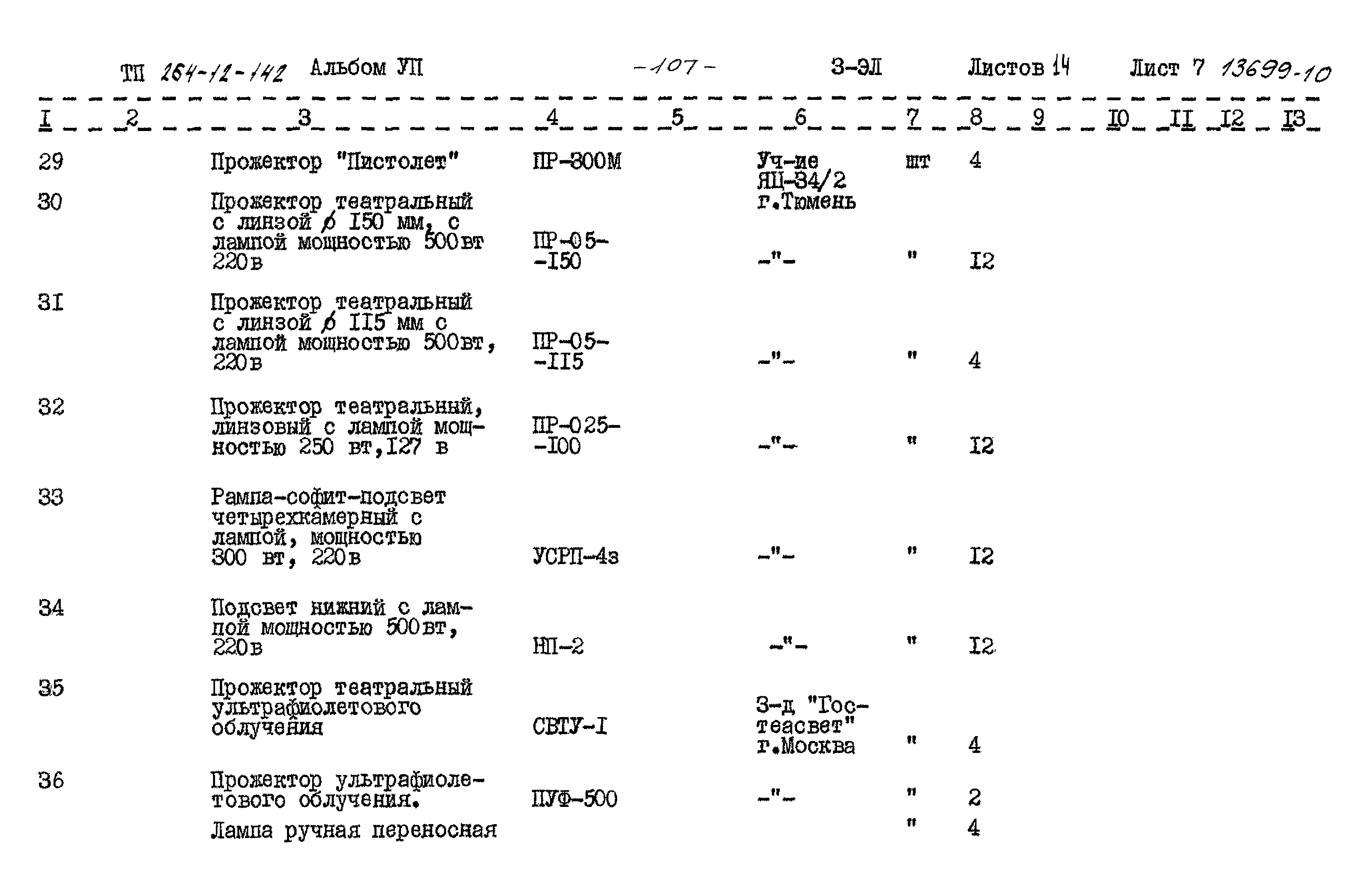 Типовой проект 264-12-142