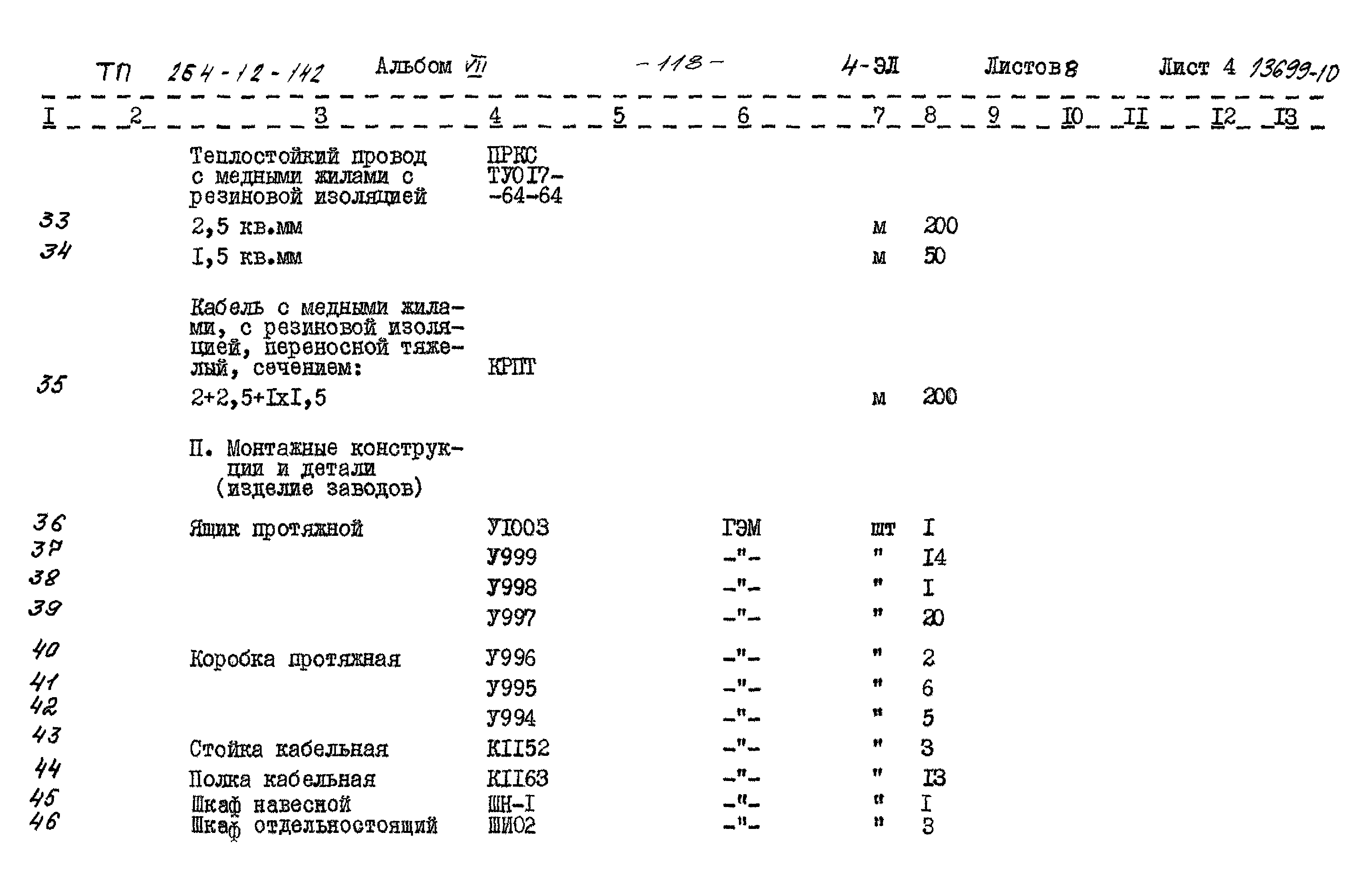 Типовой проект 264-12-142