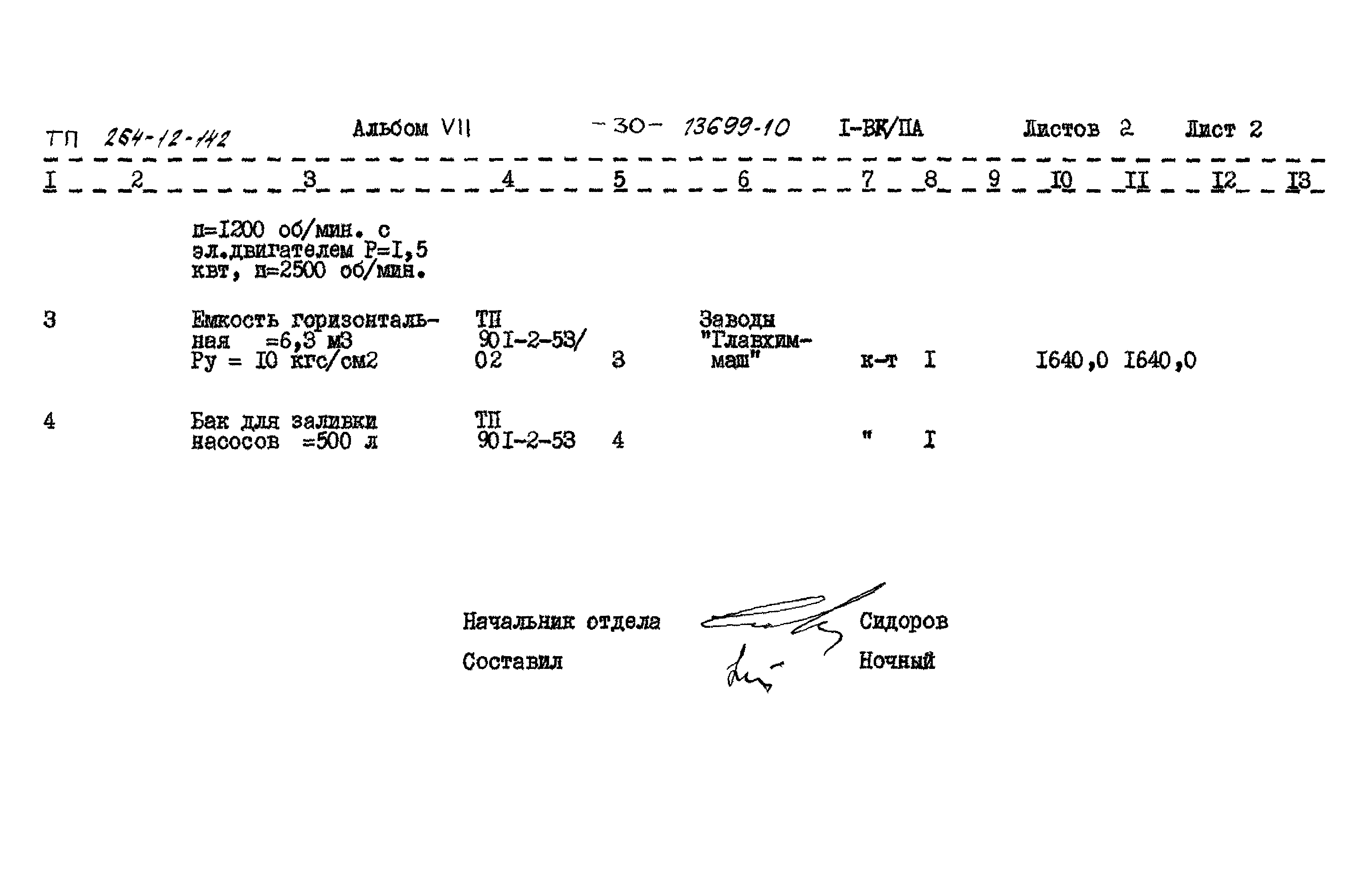 Типовой проект 264-12-142