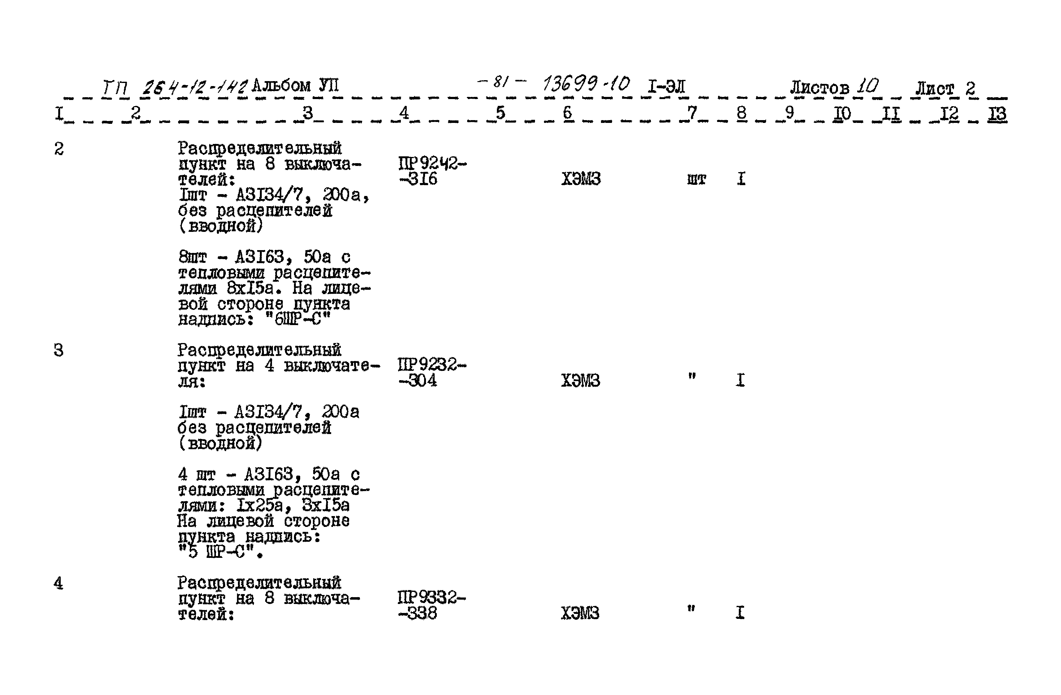 Типовой проект 264-12-142