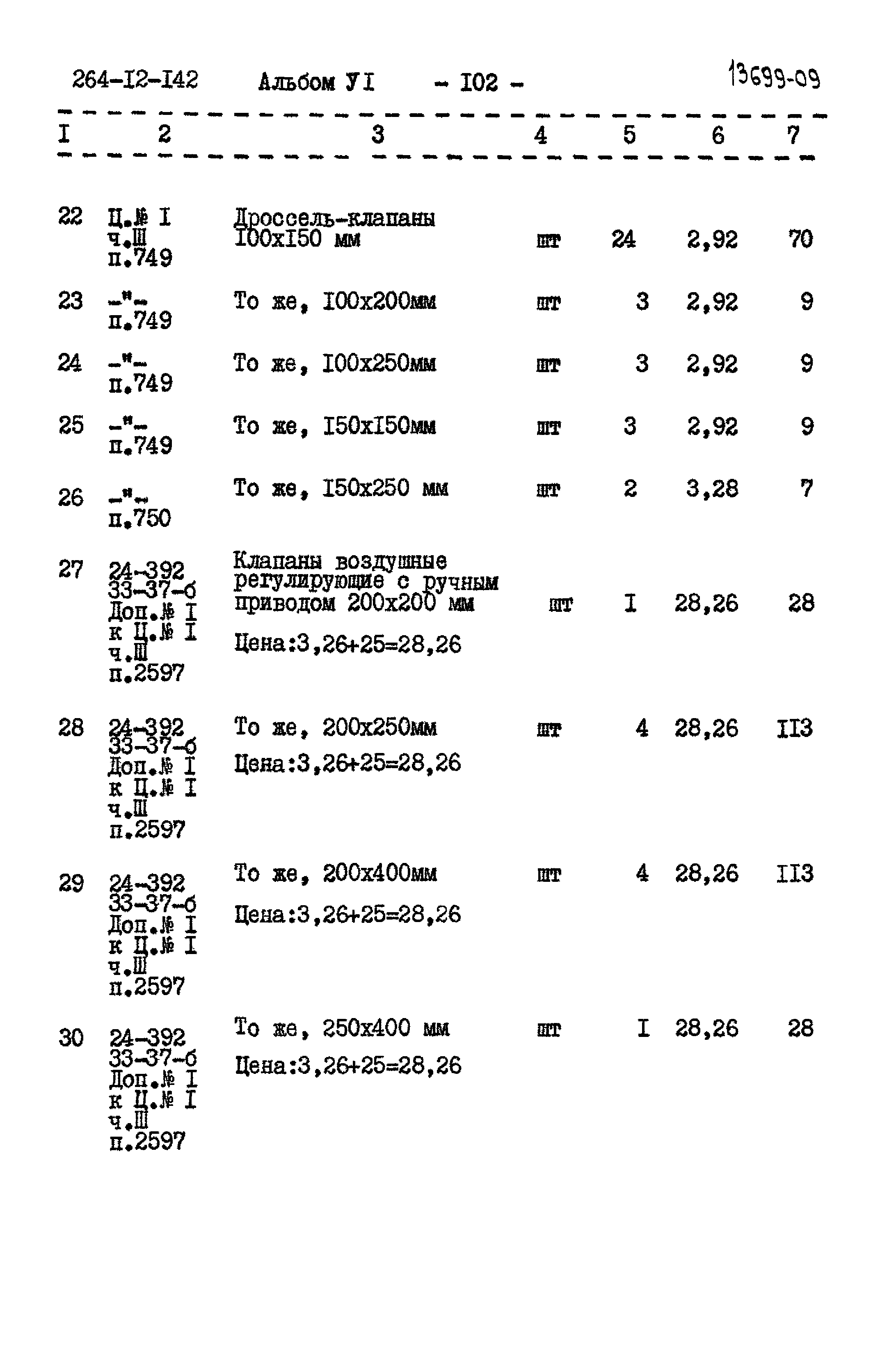 Типовой проект 264-12-142