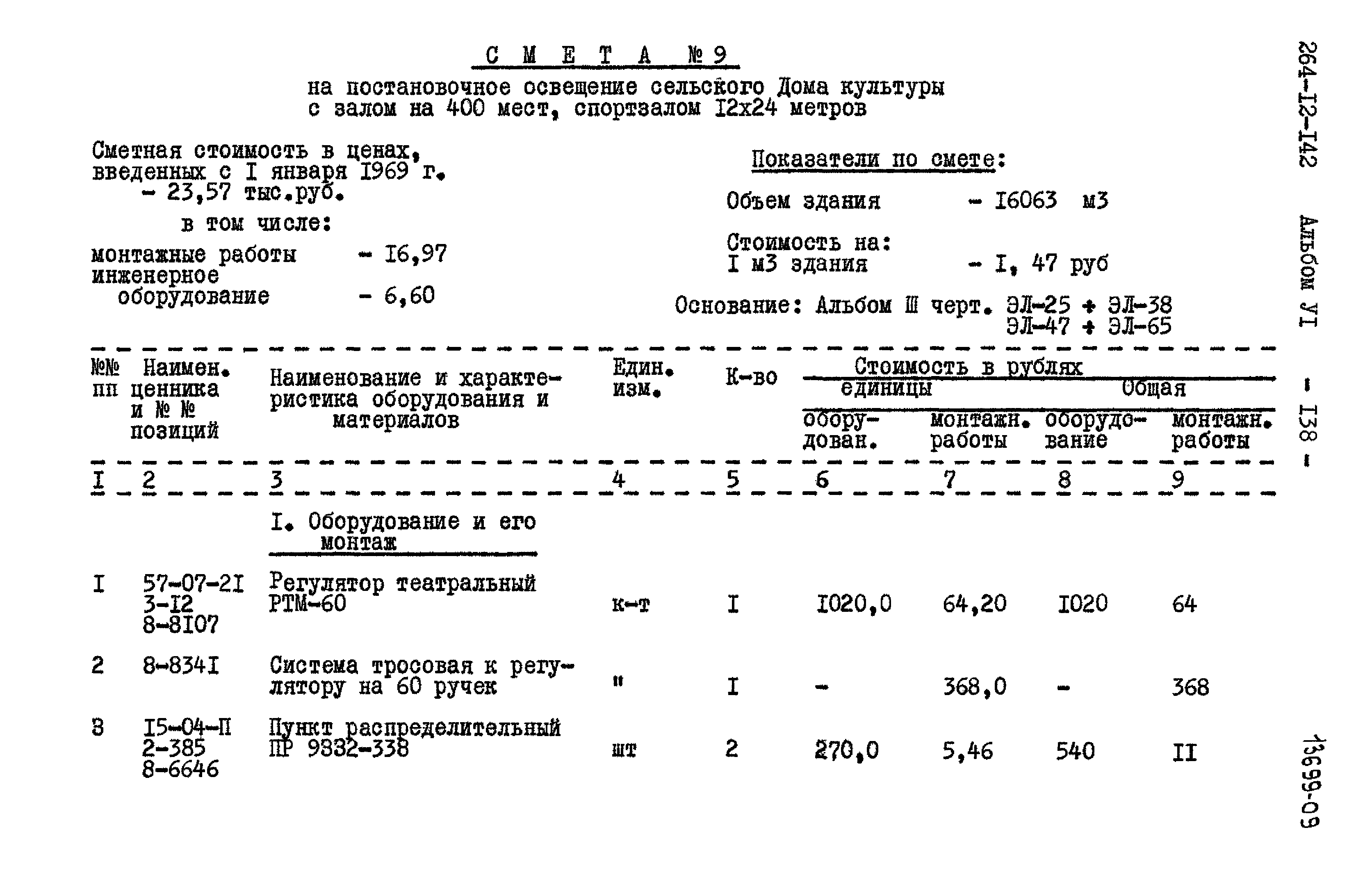 Типовой проект 264-12-142