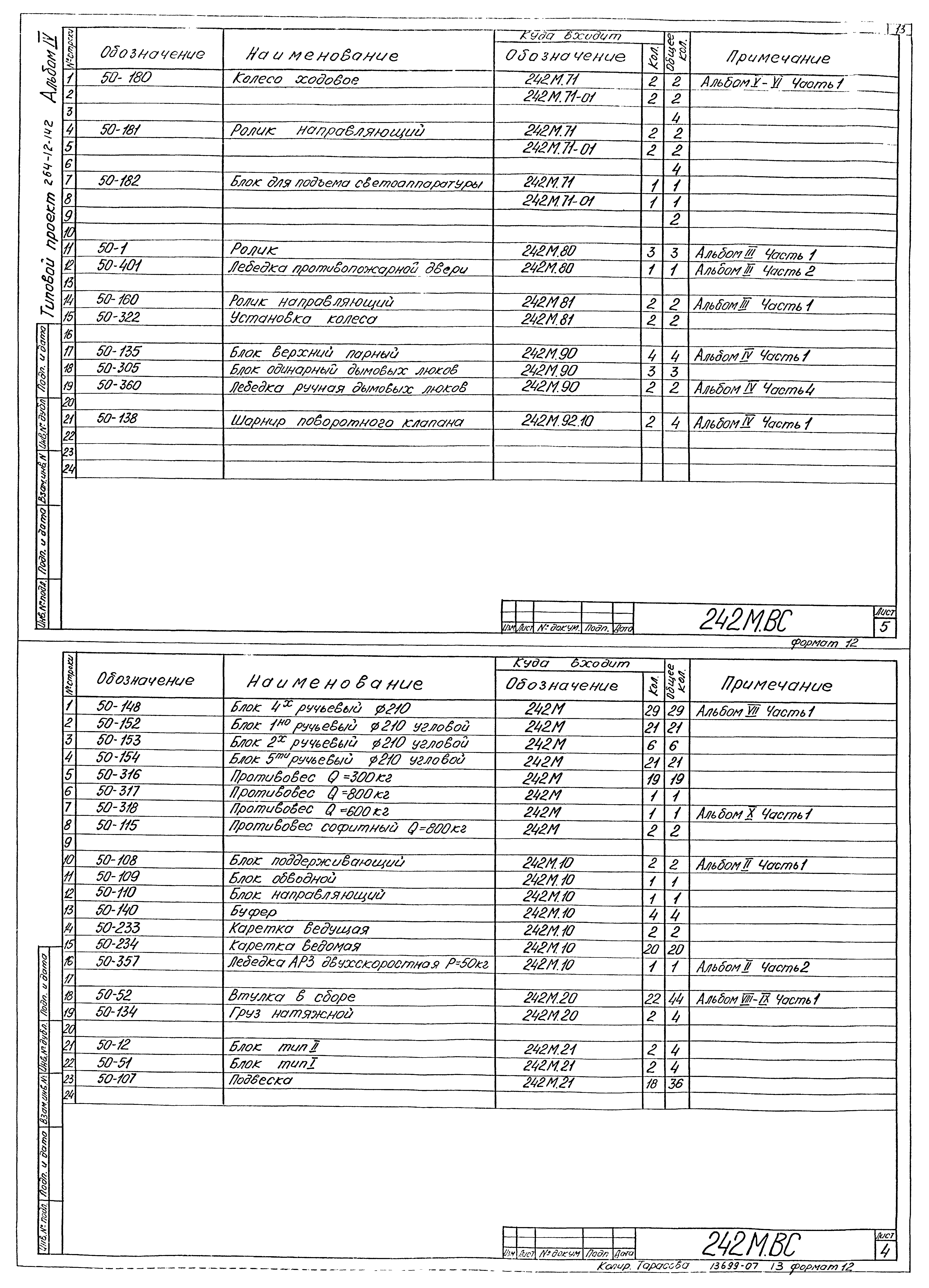 Типовой проект 264-12-142