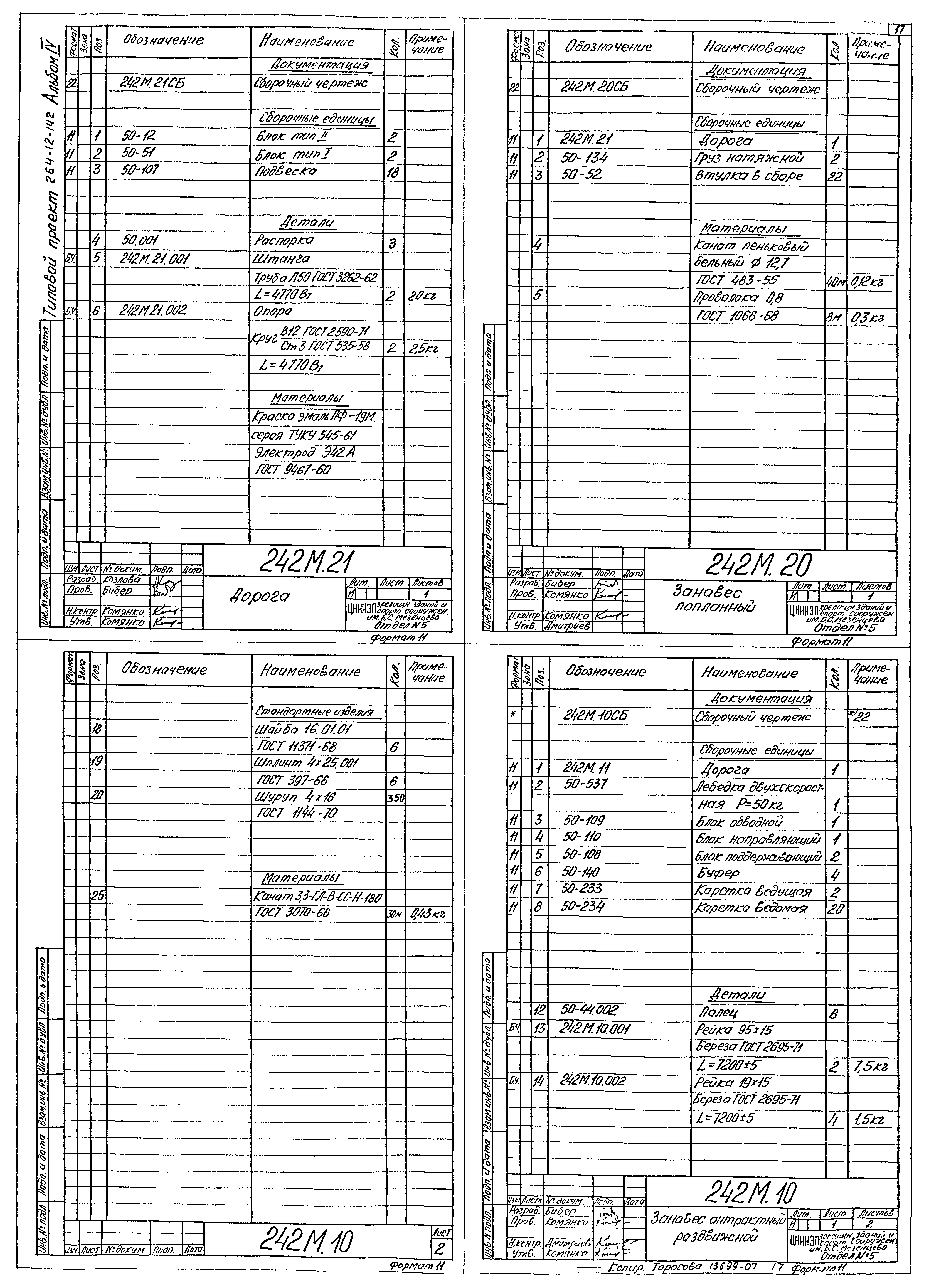 Типовой проект 264-12-142