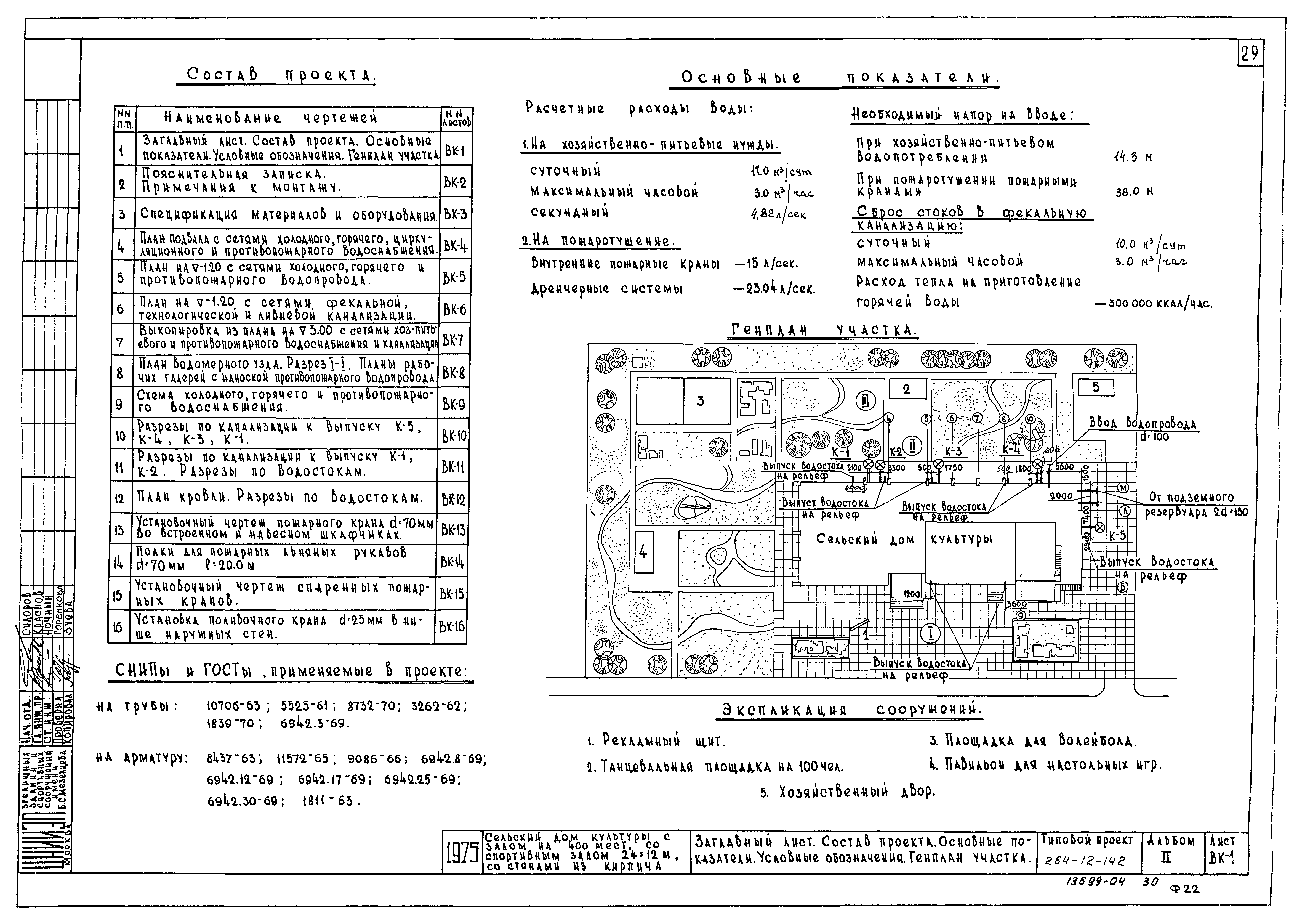 Типовой проект 264-12-142