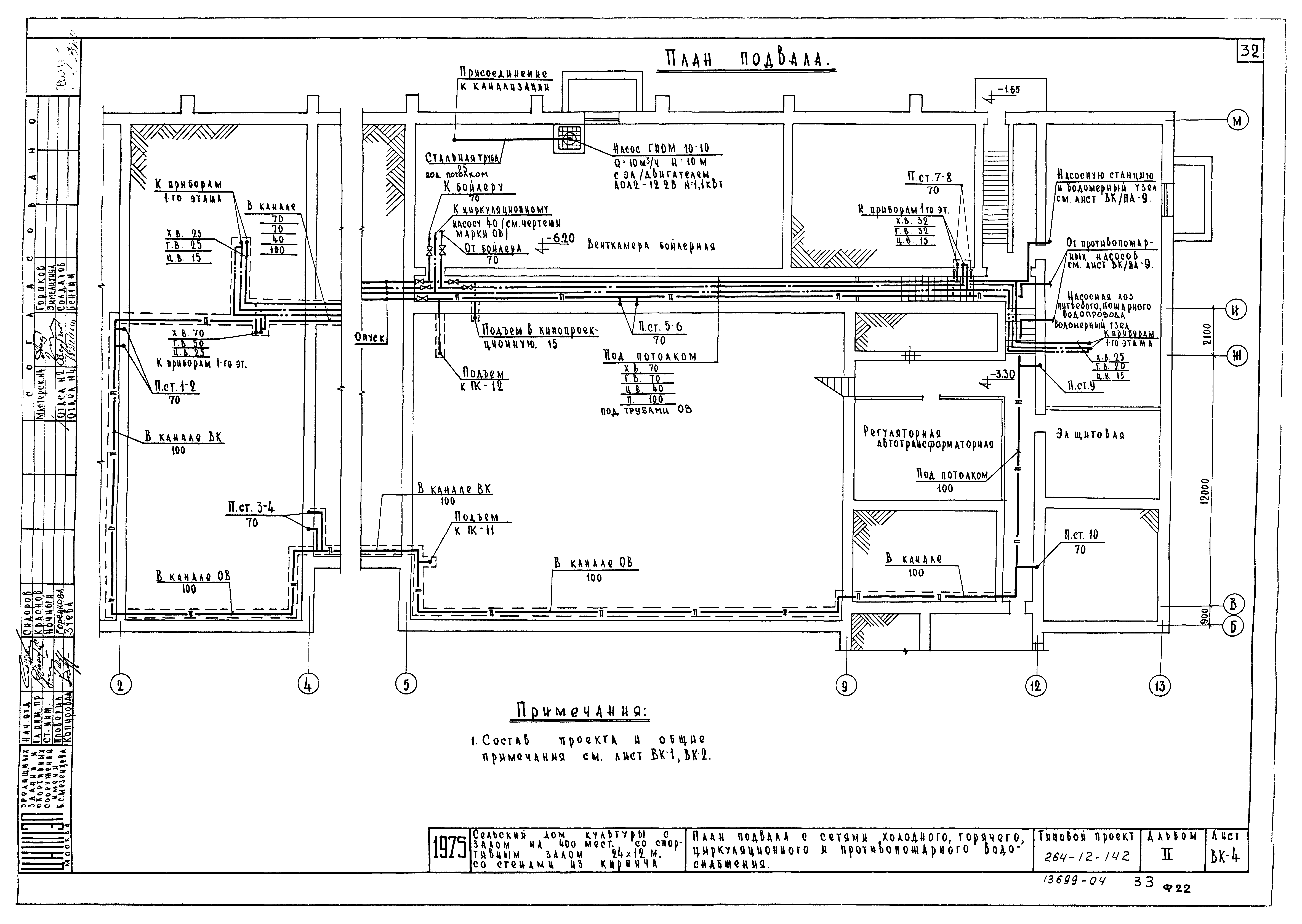 Типовой проект 264-12-142