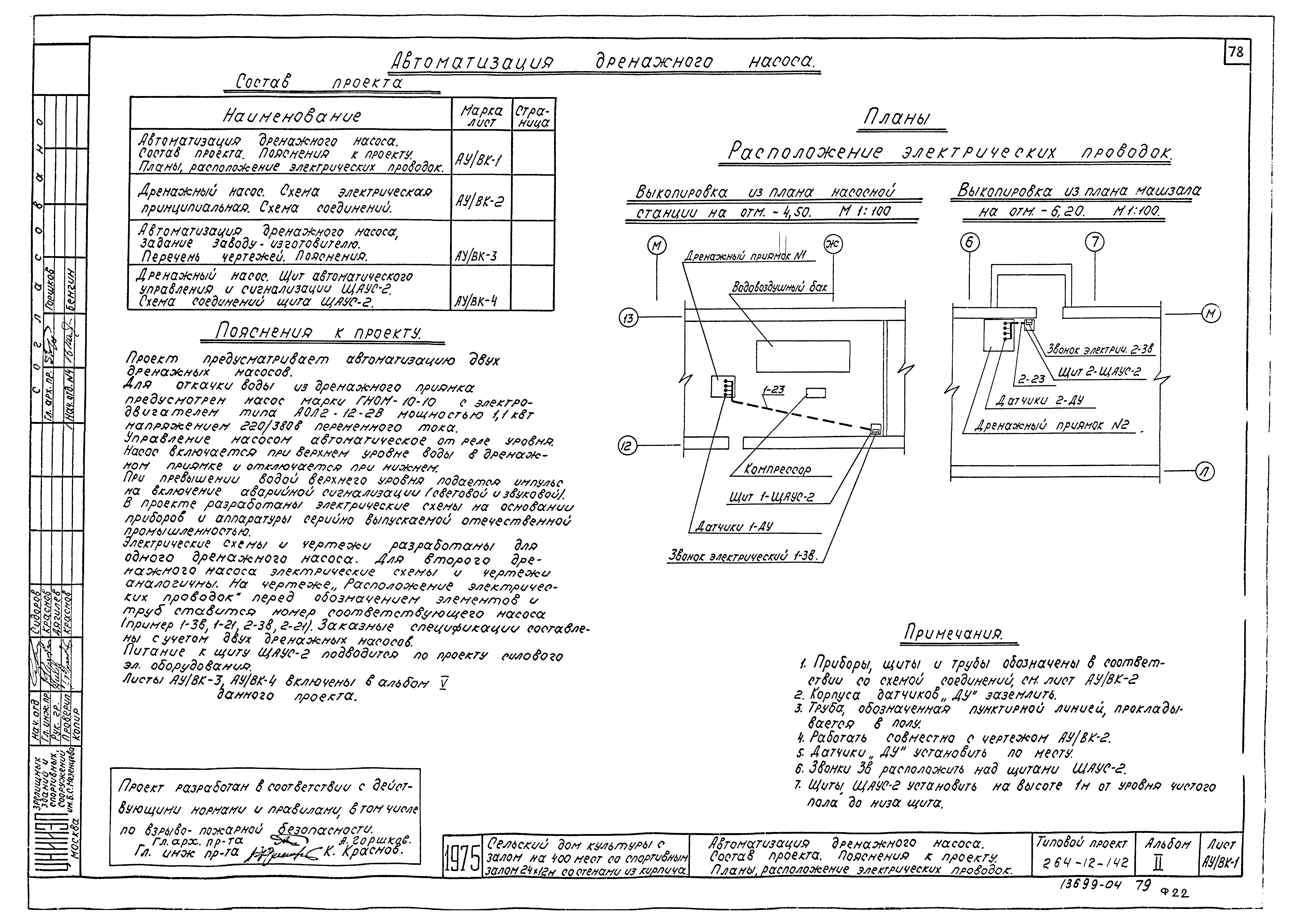 Типовой проект 264-12-142