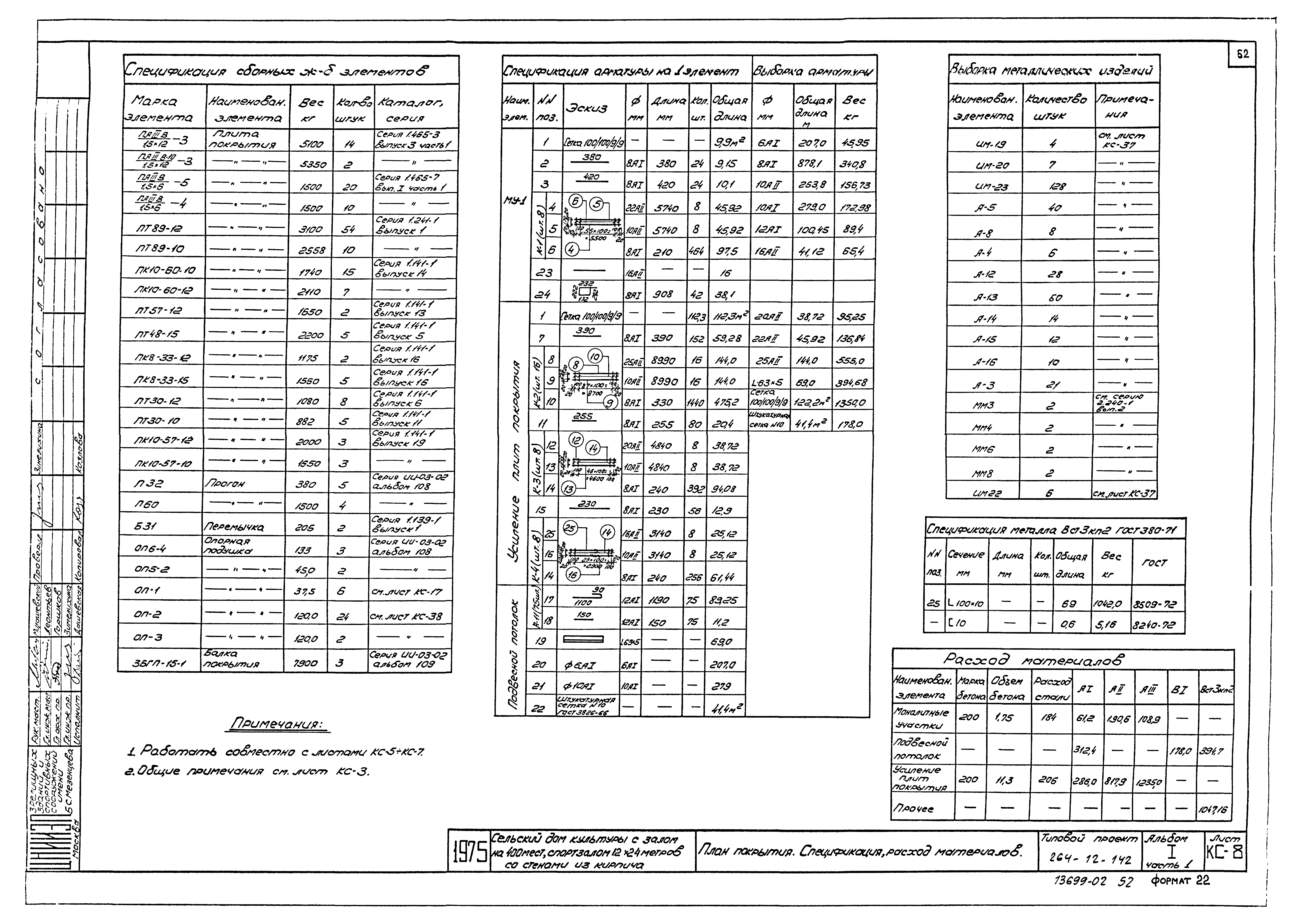 Типовой проект 264-12-142