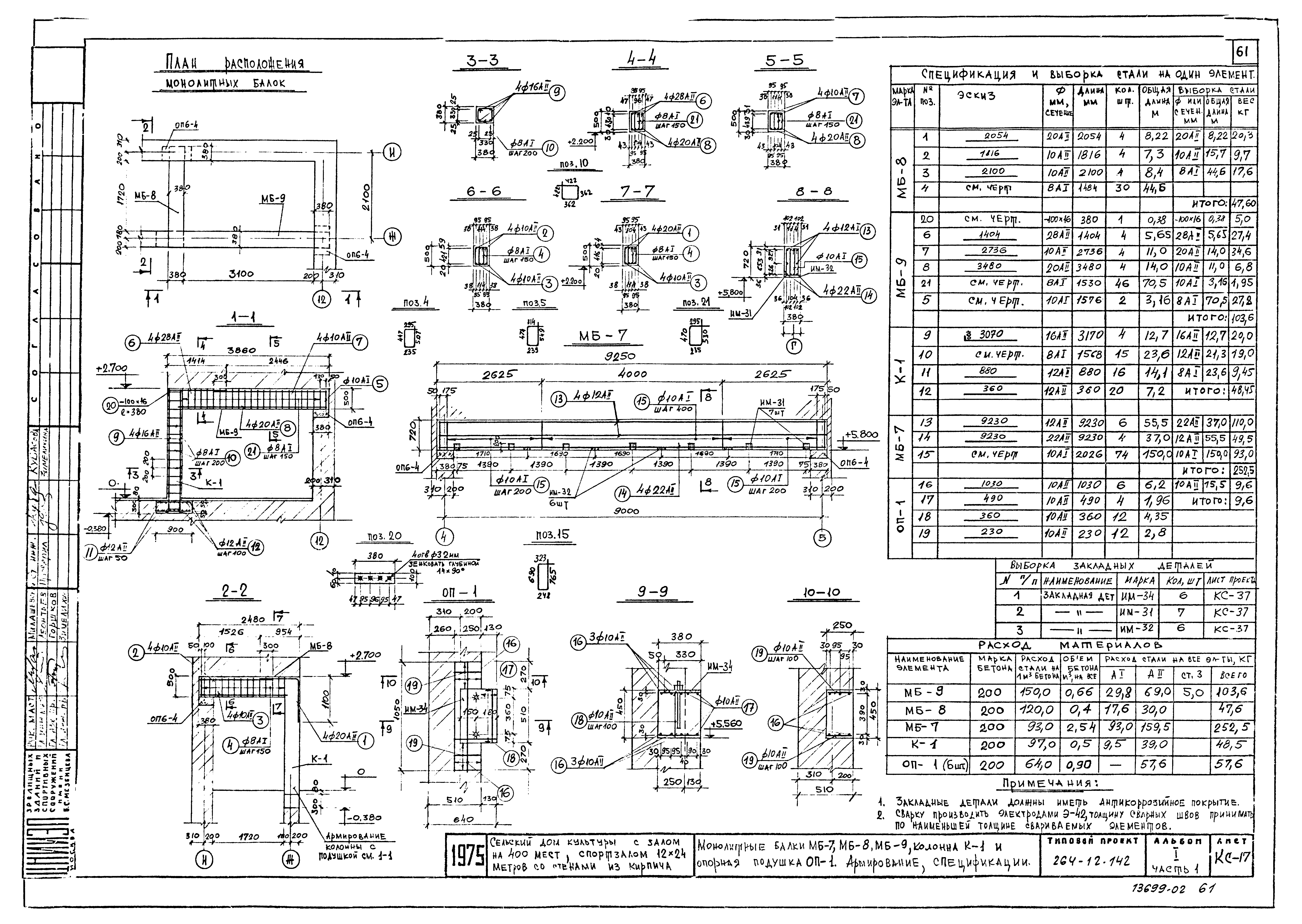 Типовой проект 264-12-142