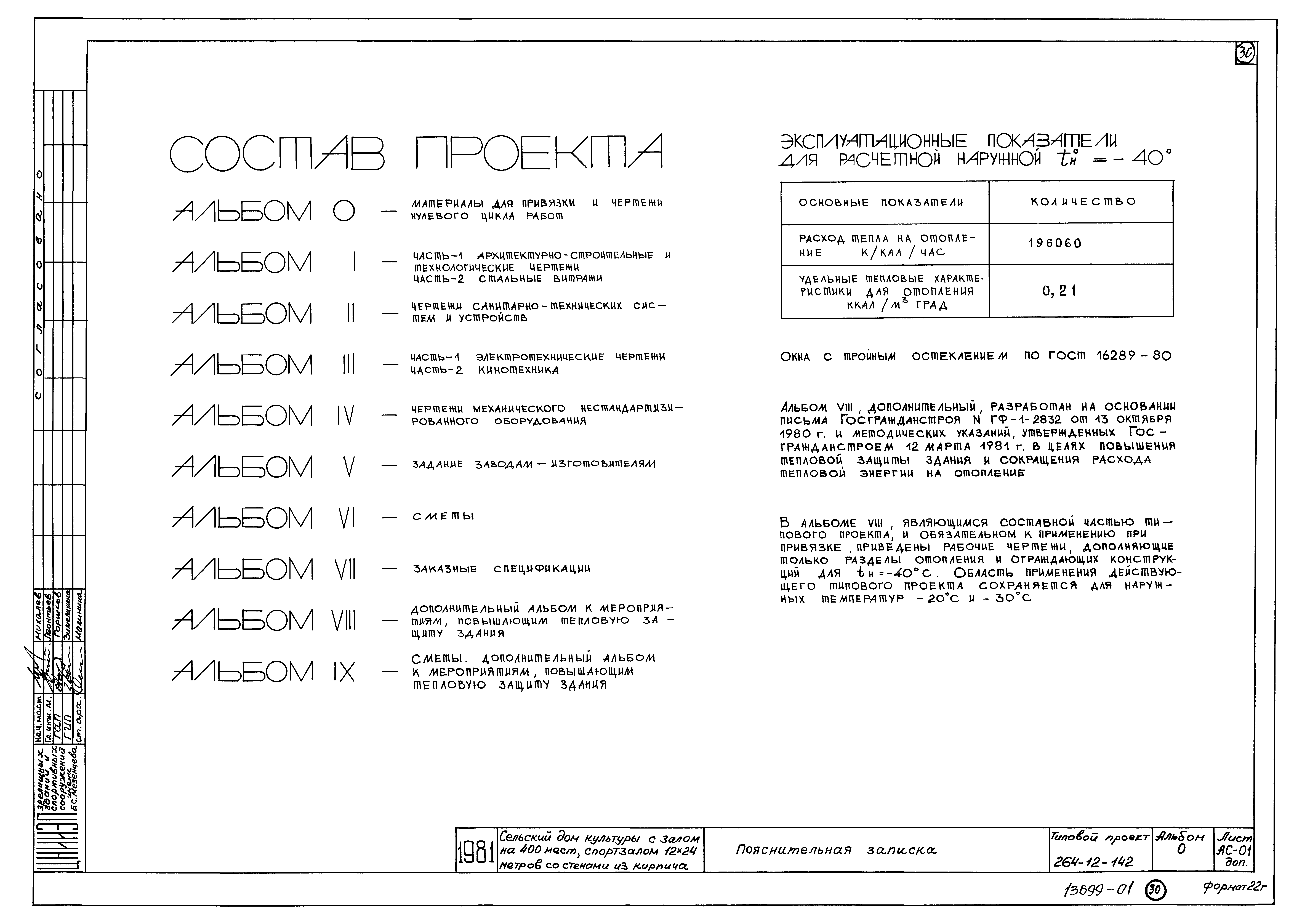 Типовой проект 264-12-142