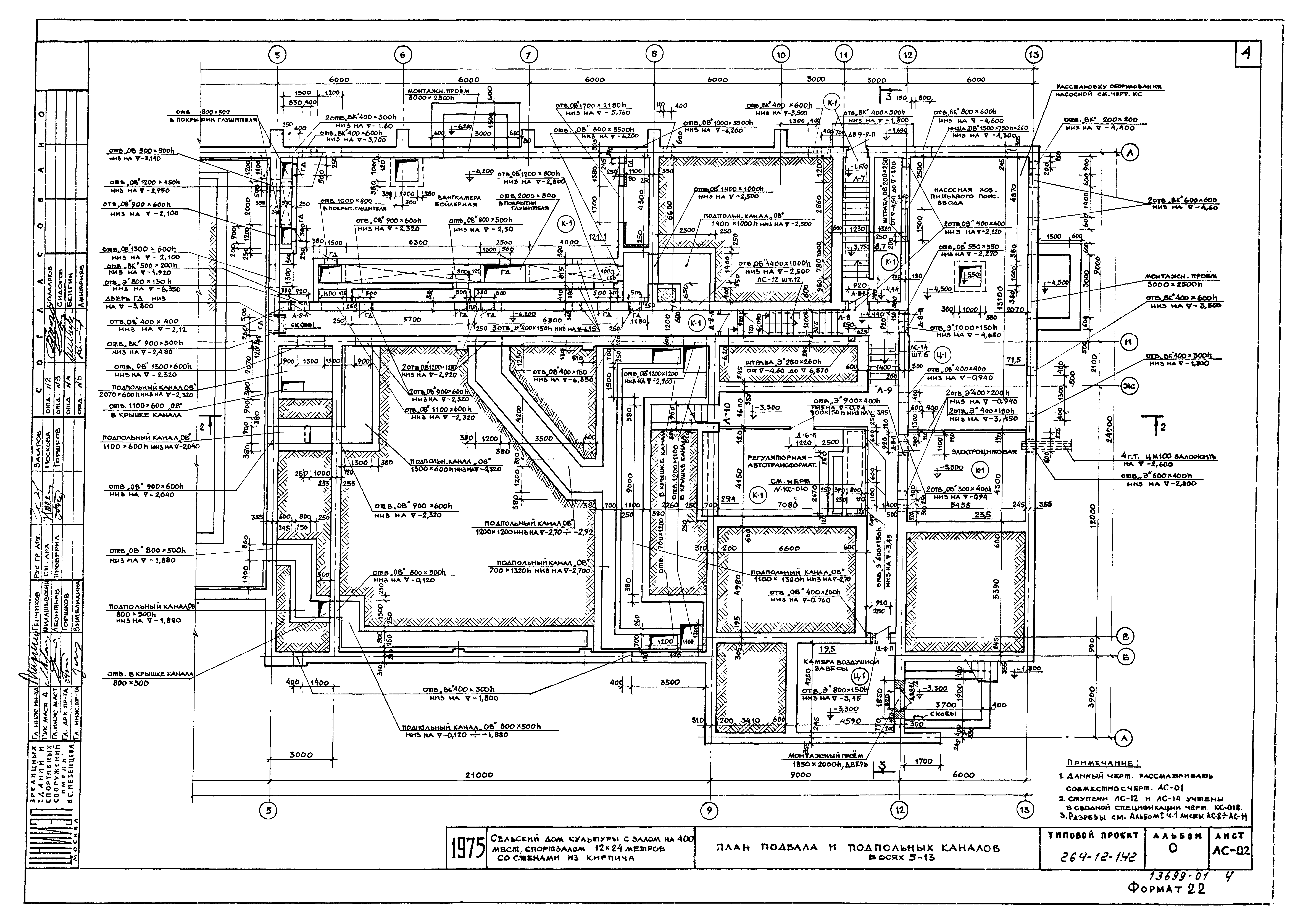Типовой проект 264-12-142