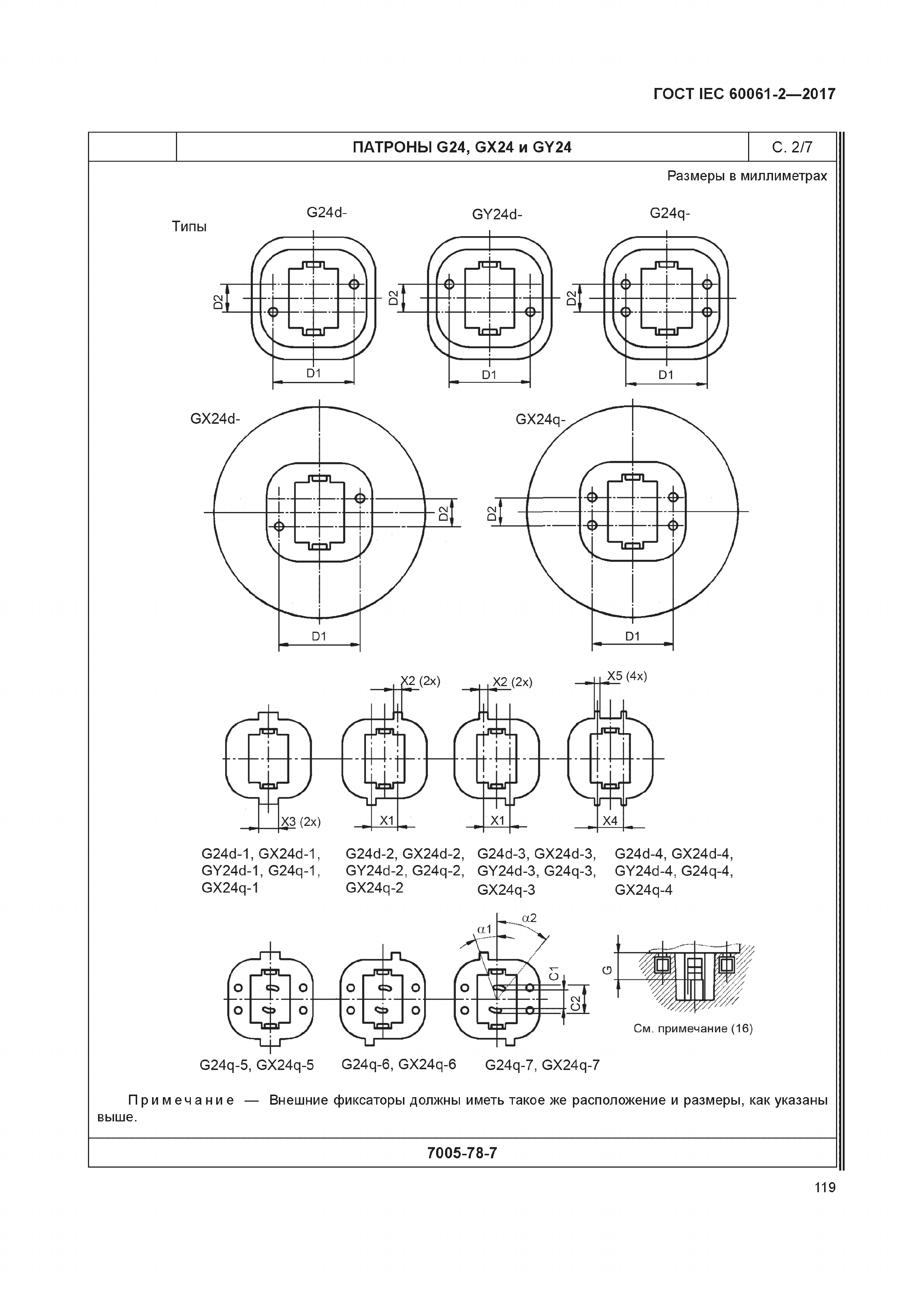 ГОСТ IEC 60061-2-2017