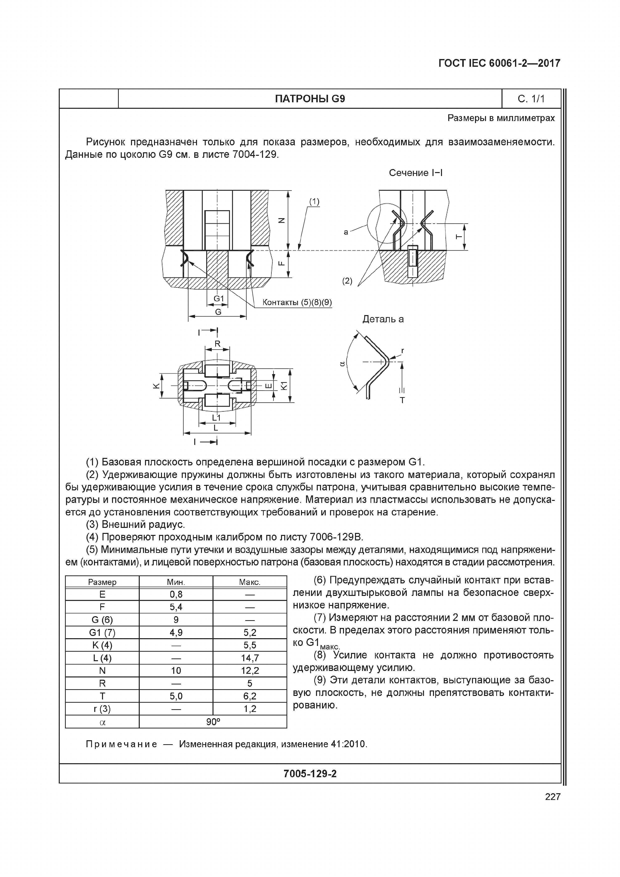 ГОСТ IEC 60061-2-2017