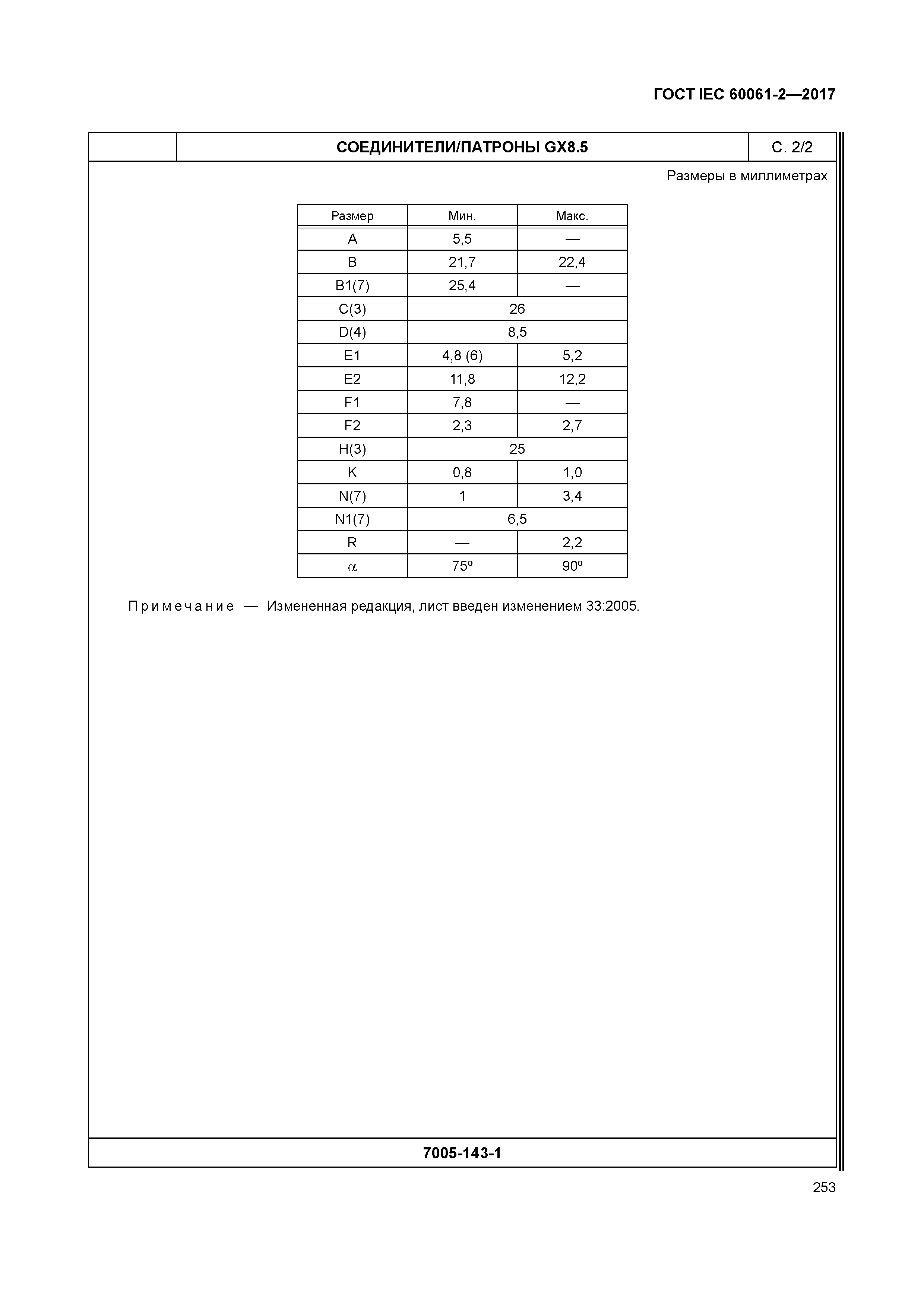 ГОСТ IEC 60061-2-2017