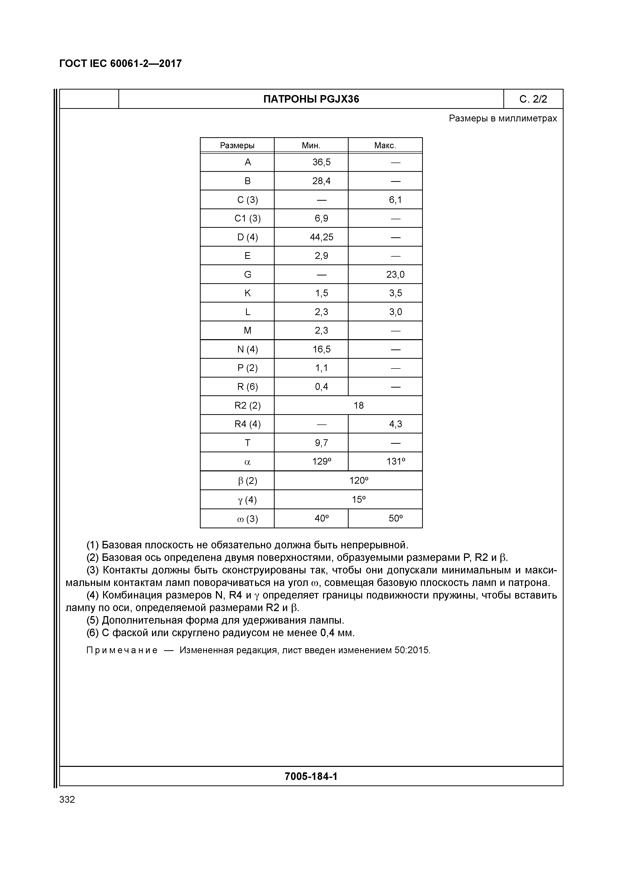 ГОСТ IEC 60061-2-2017