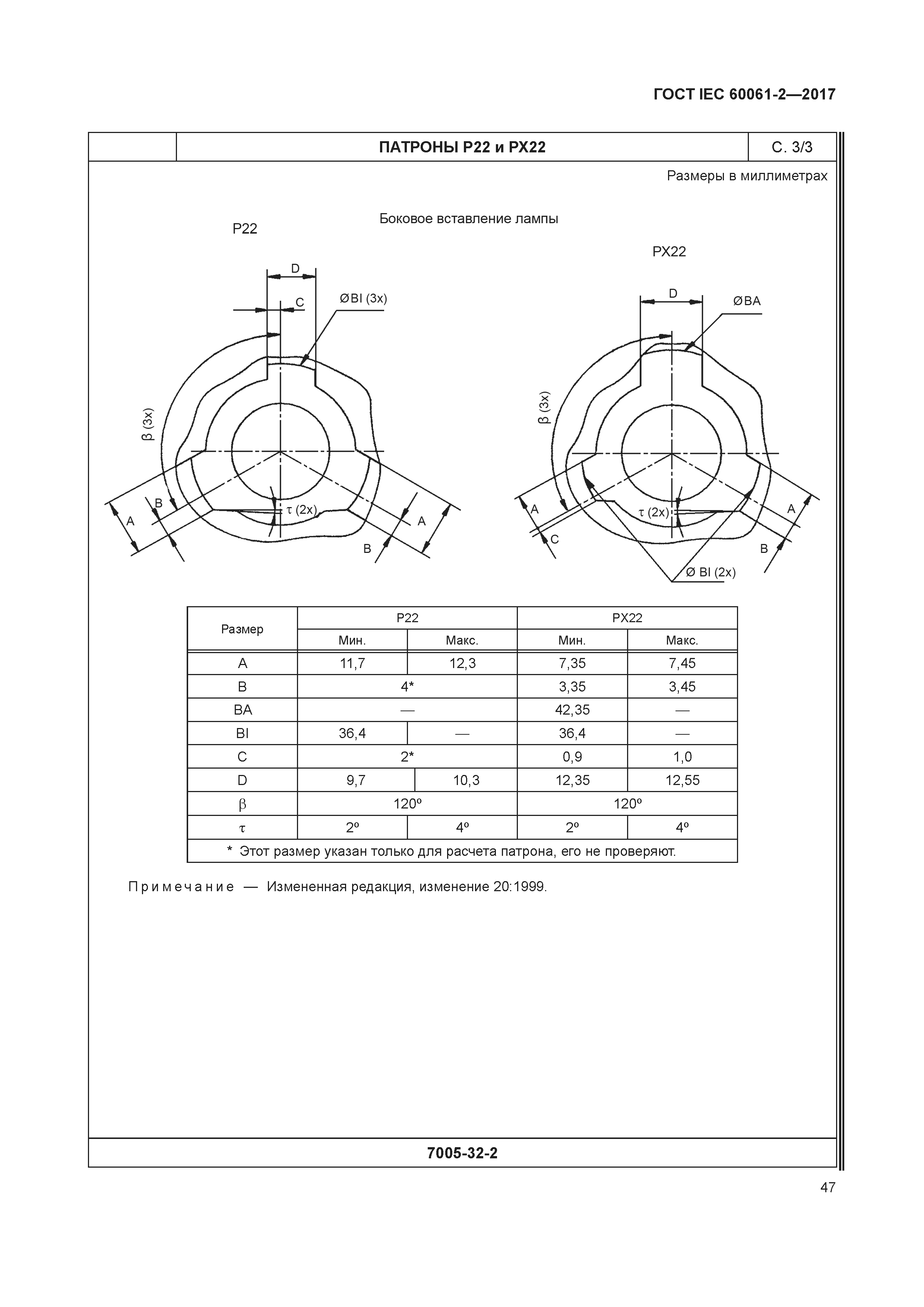 ГОСТ IEC 60061-2-2017