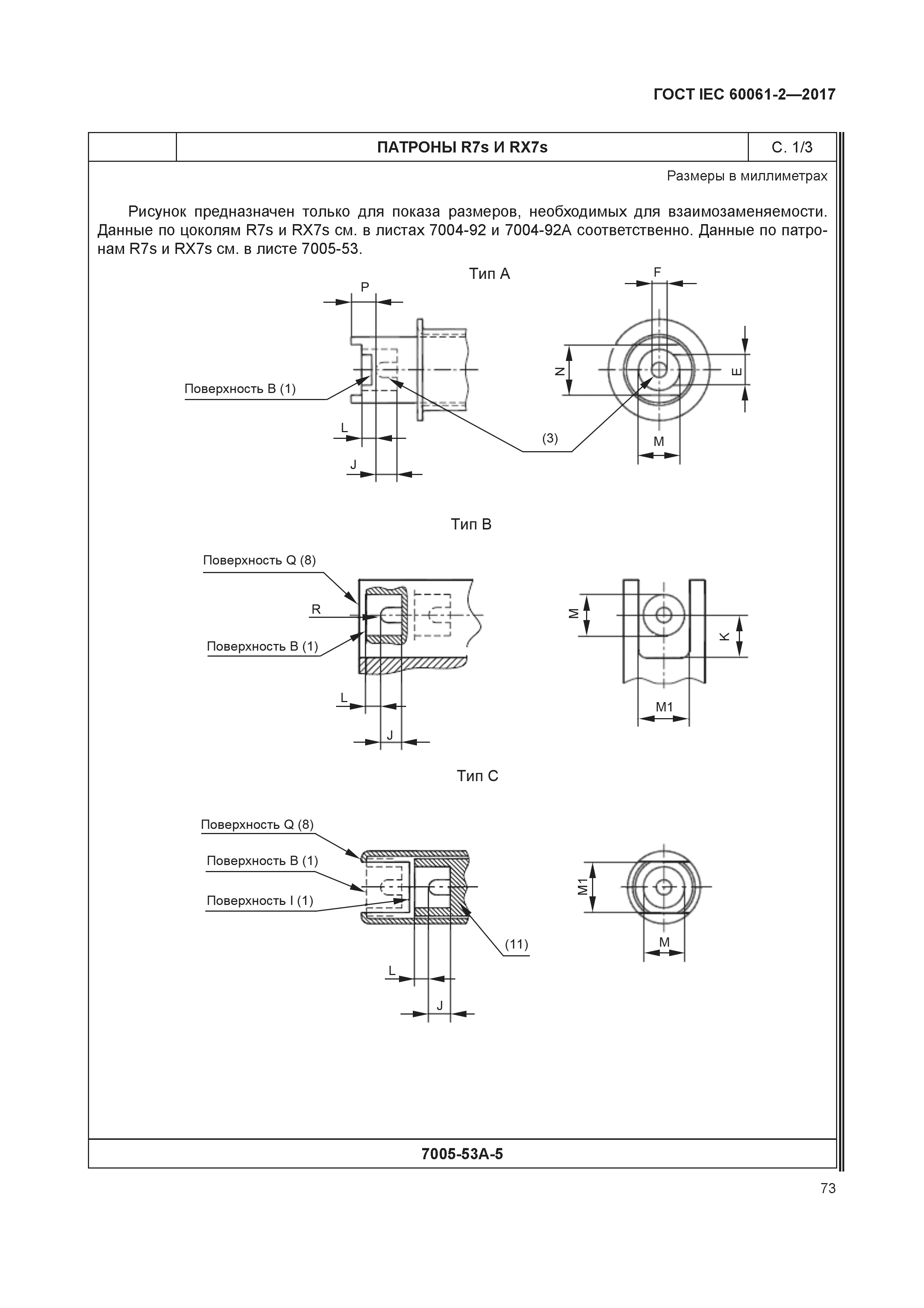 ГОСТ IEC 60061-2-2017