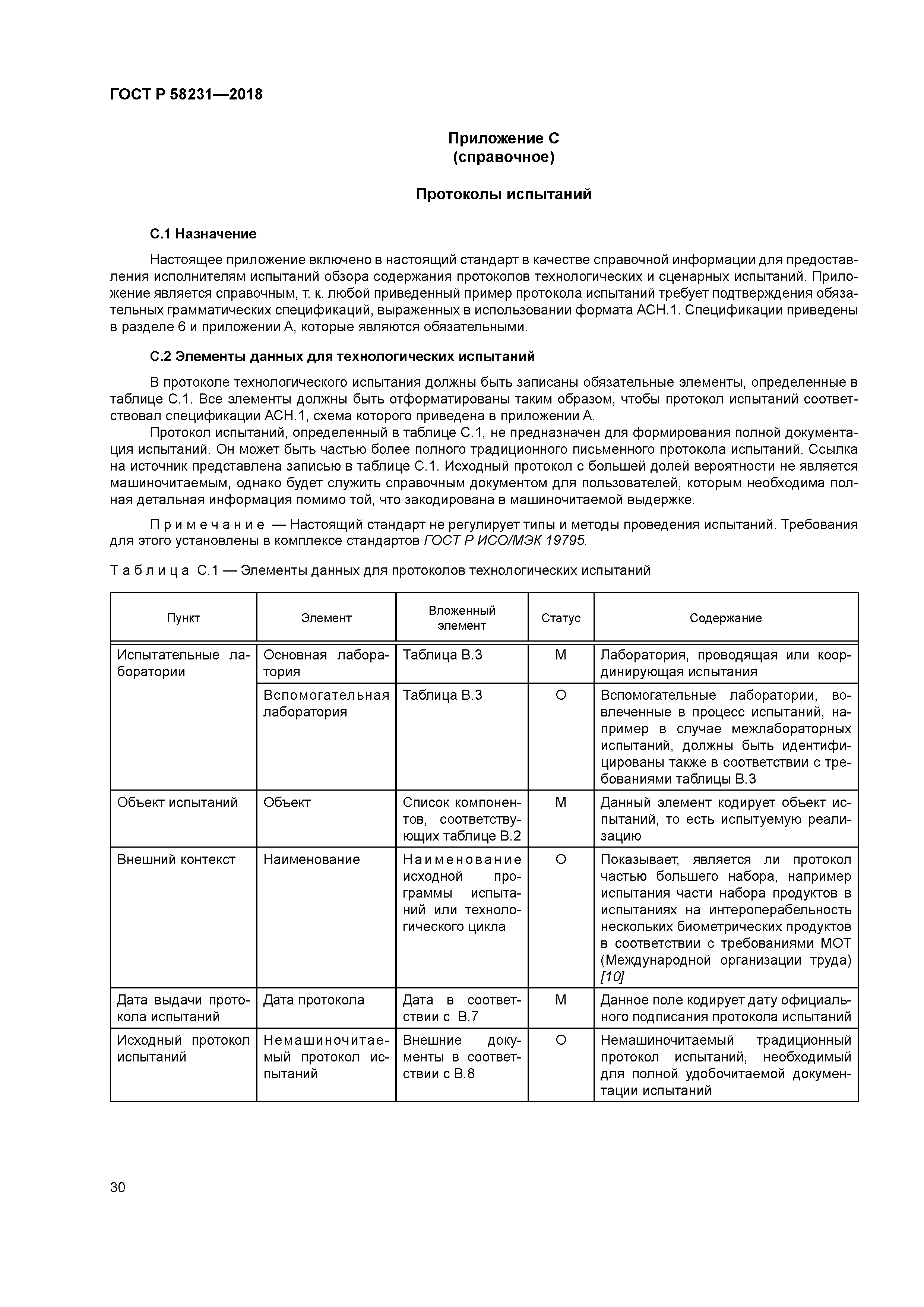 ГОСТ Р 58231-2018