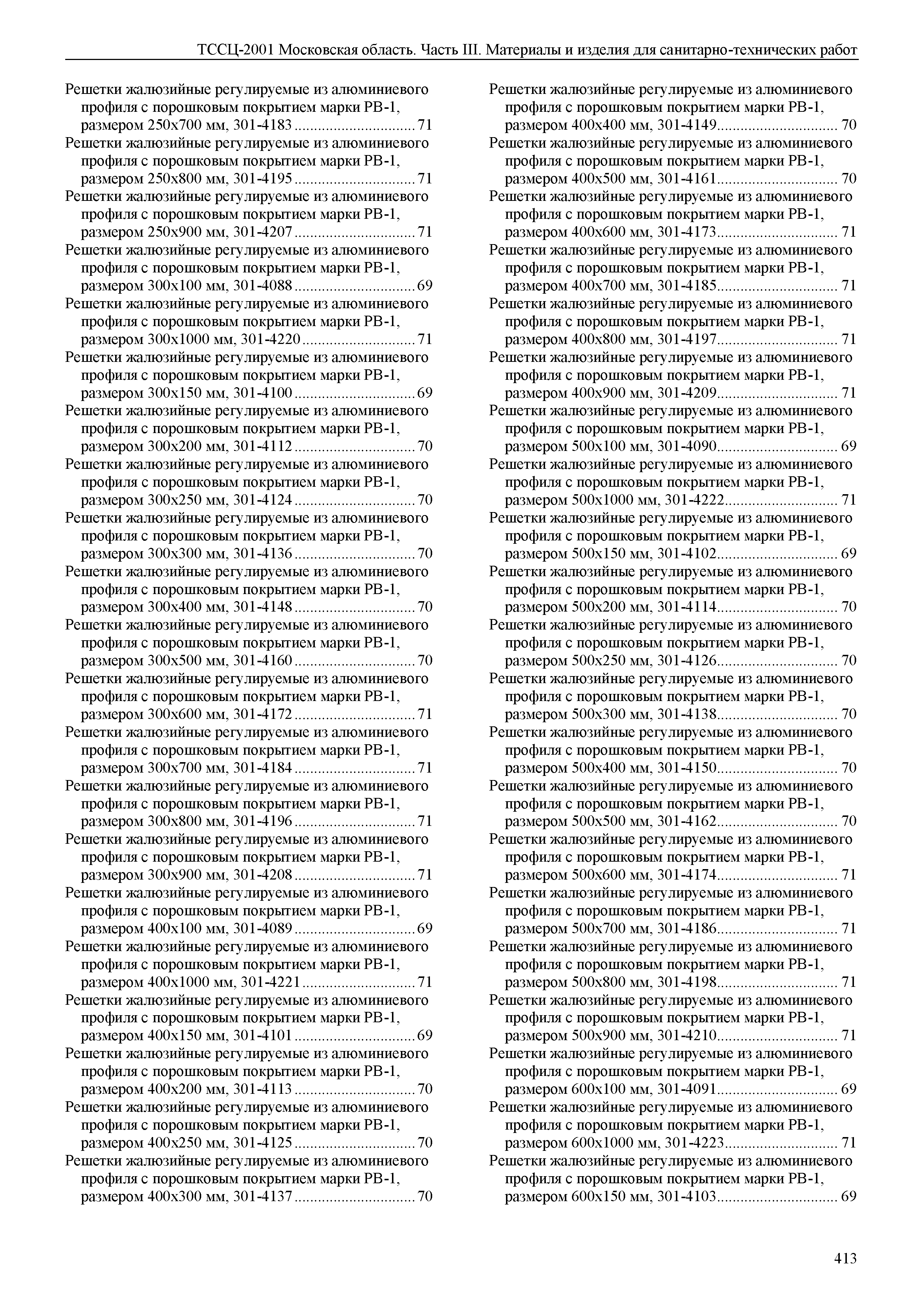 ТССЦ 01-2001 Московская область