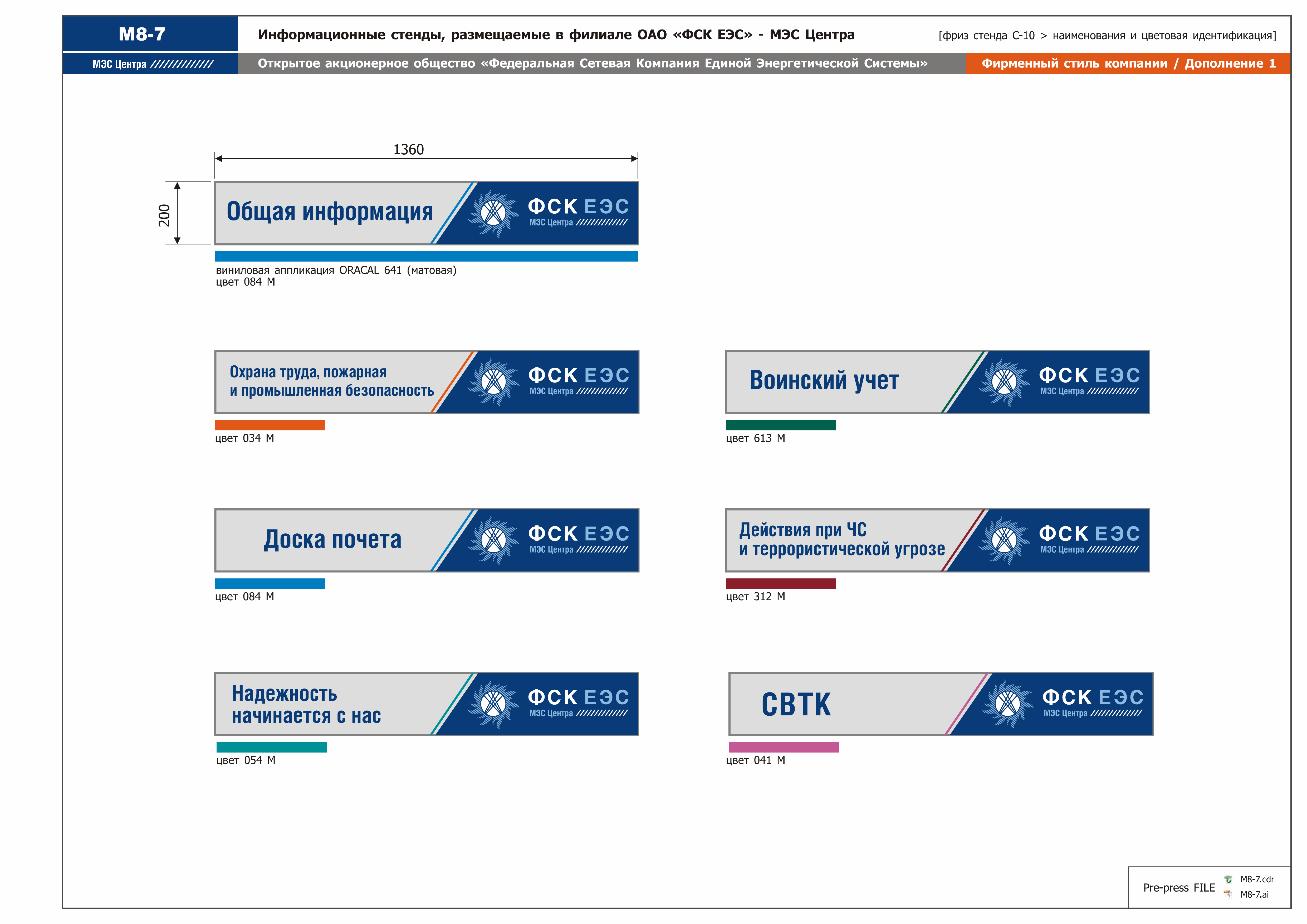 Сто правила оформления схем фск еэс