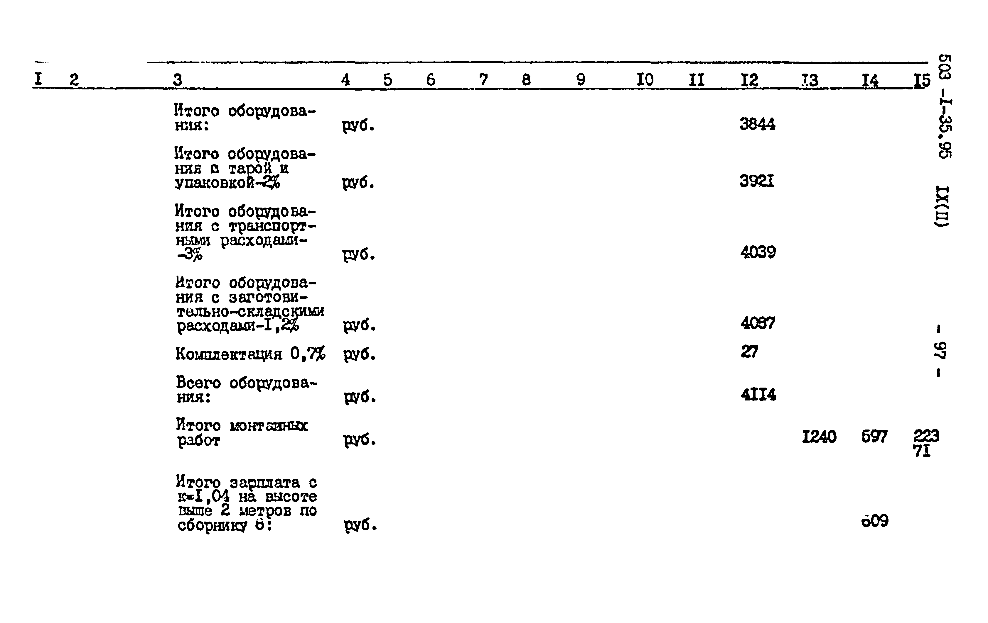 Типовой проект 503-1-35.85