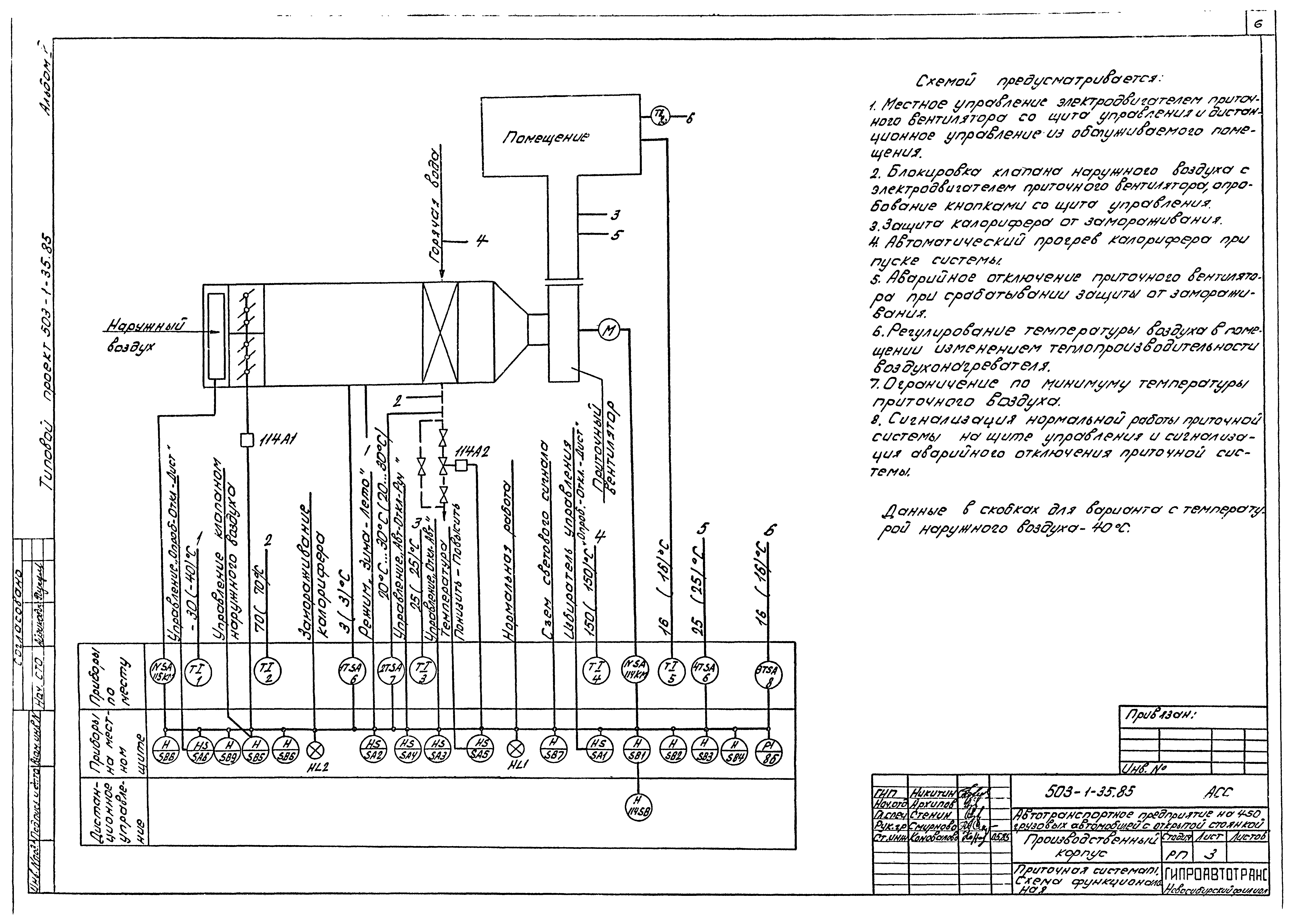 Типовой проект 503-1-35.85