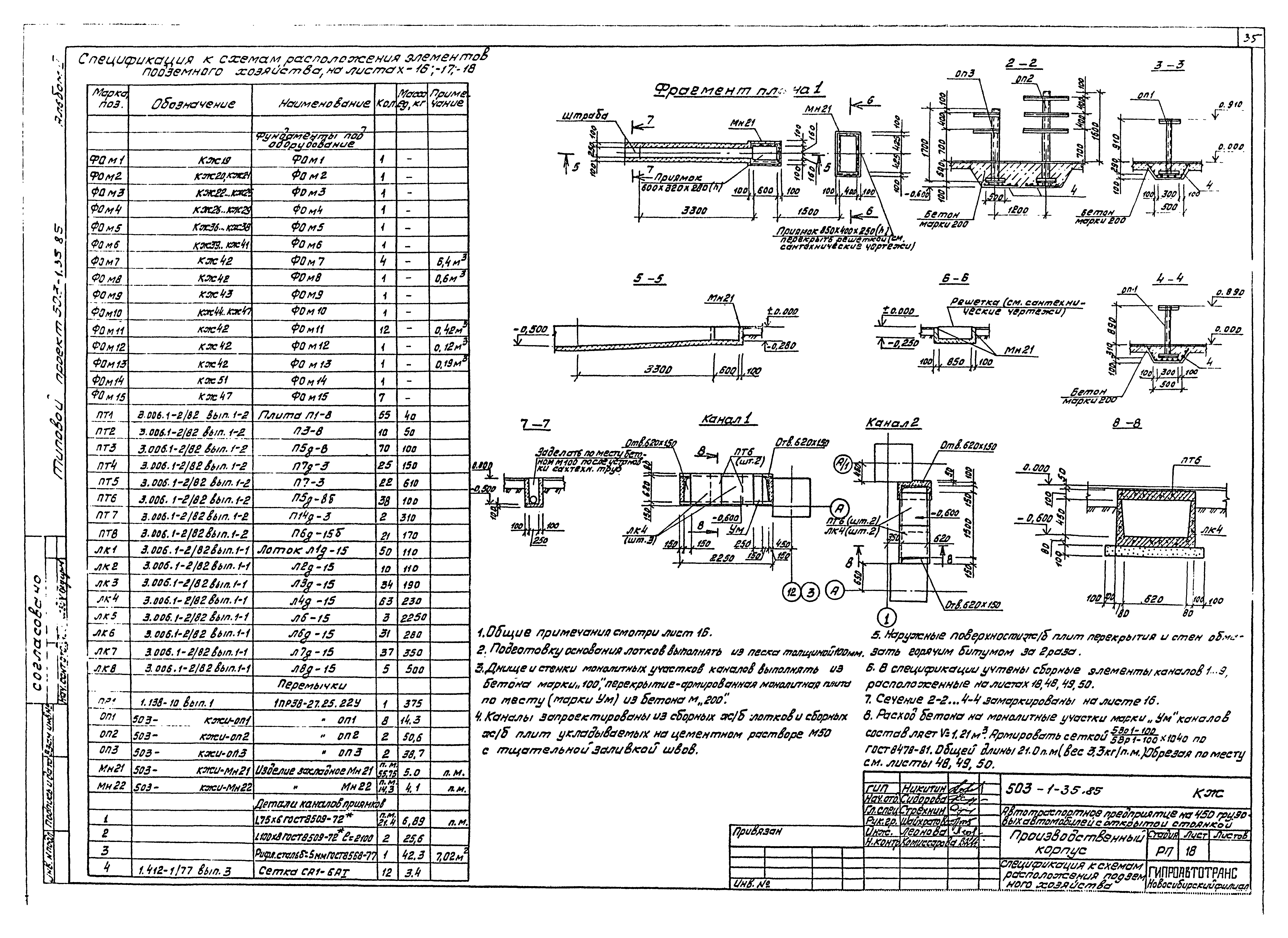 Типовой проект 503-1-35.85