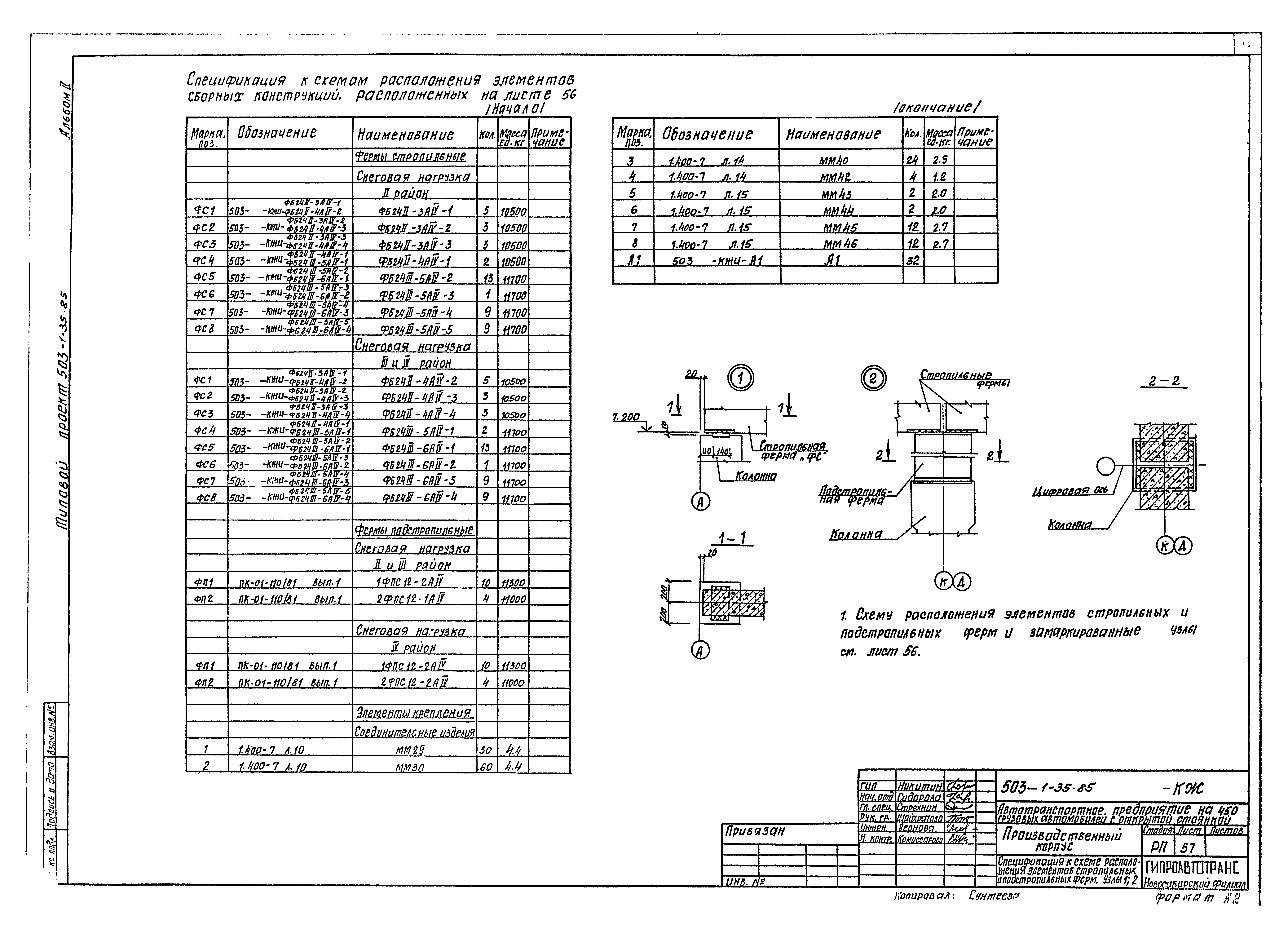 Типовой проект 503-1-35.85