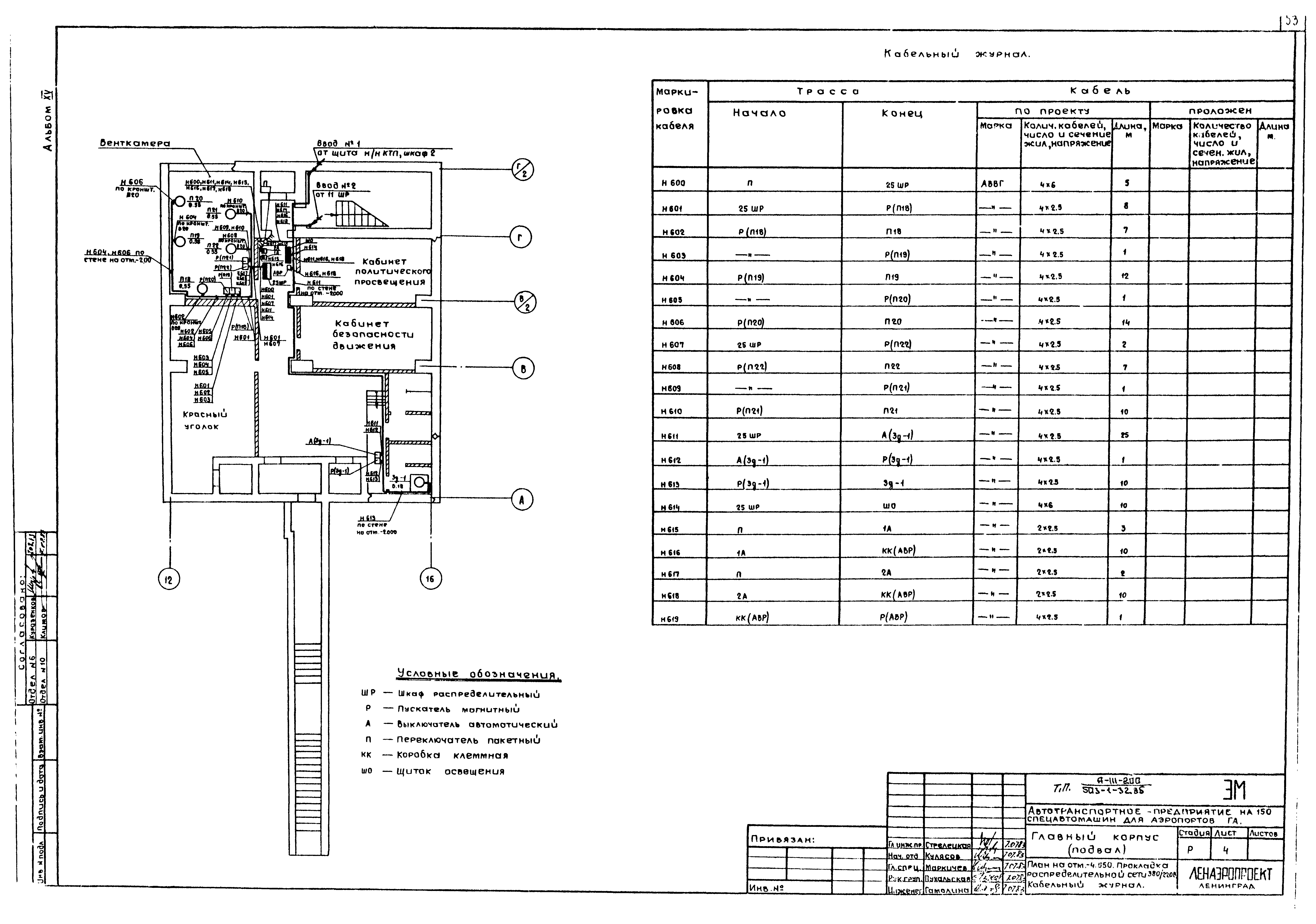 Типовой проект 503-1-32.85