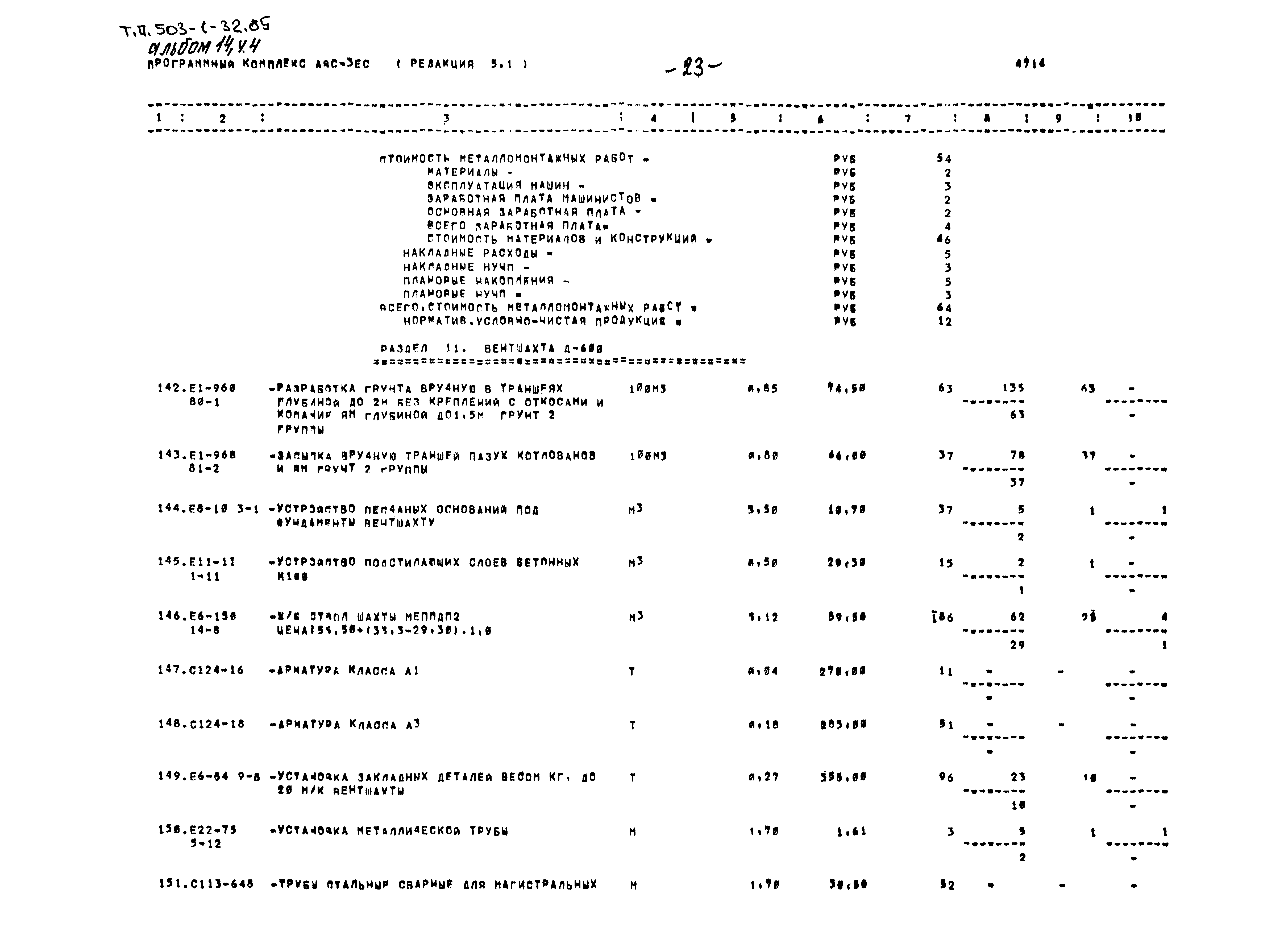 Типовой проект 503-1-32.85