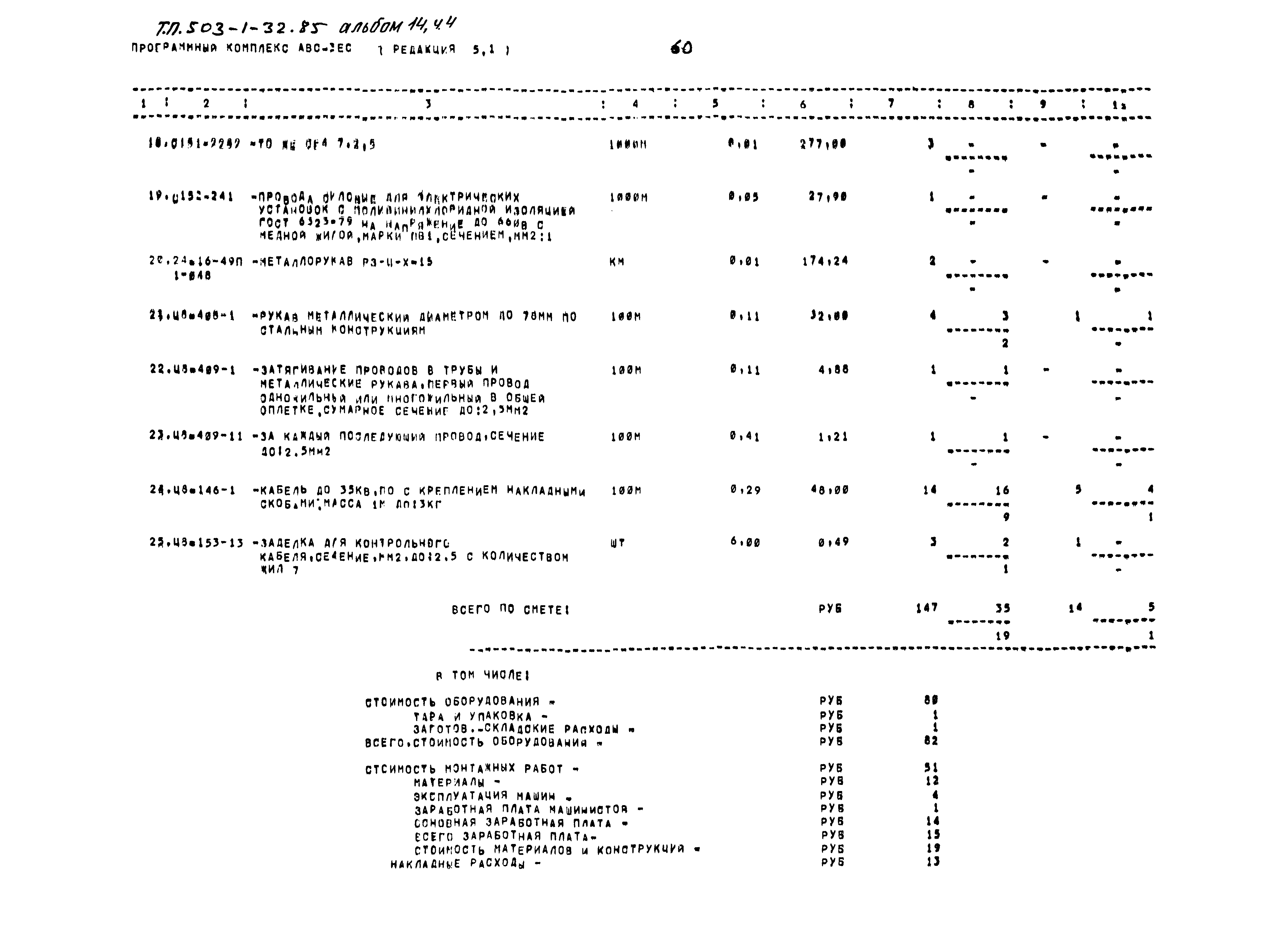 Типовой проект 503-1-32.85