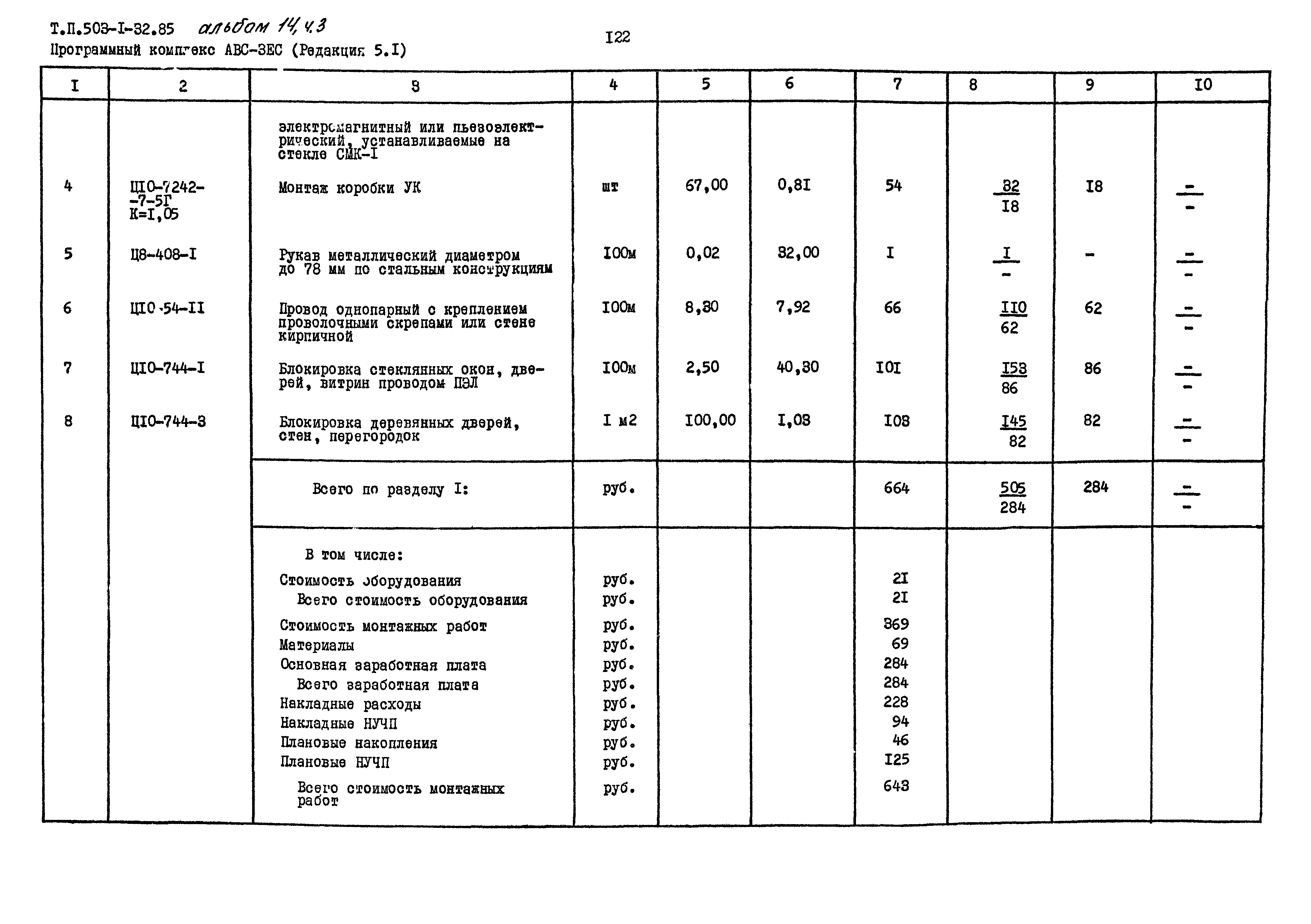 Типовой проект 503-1-32.85