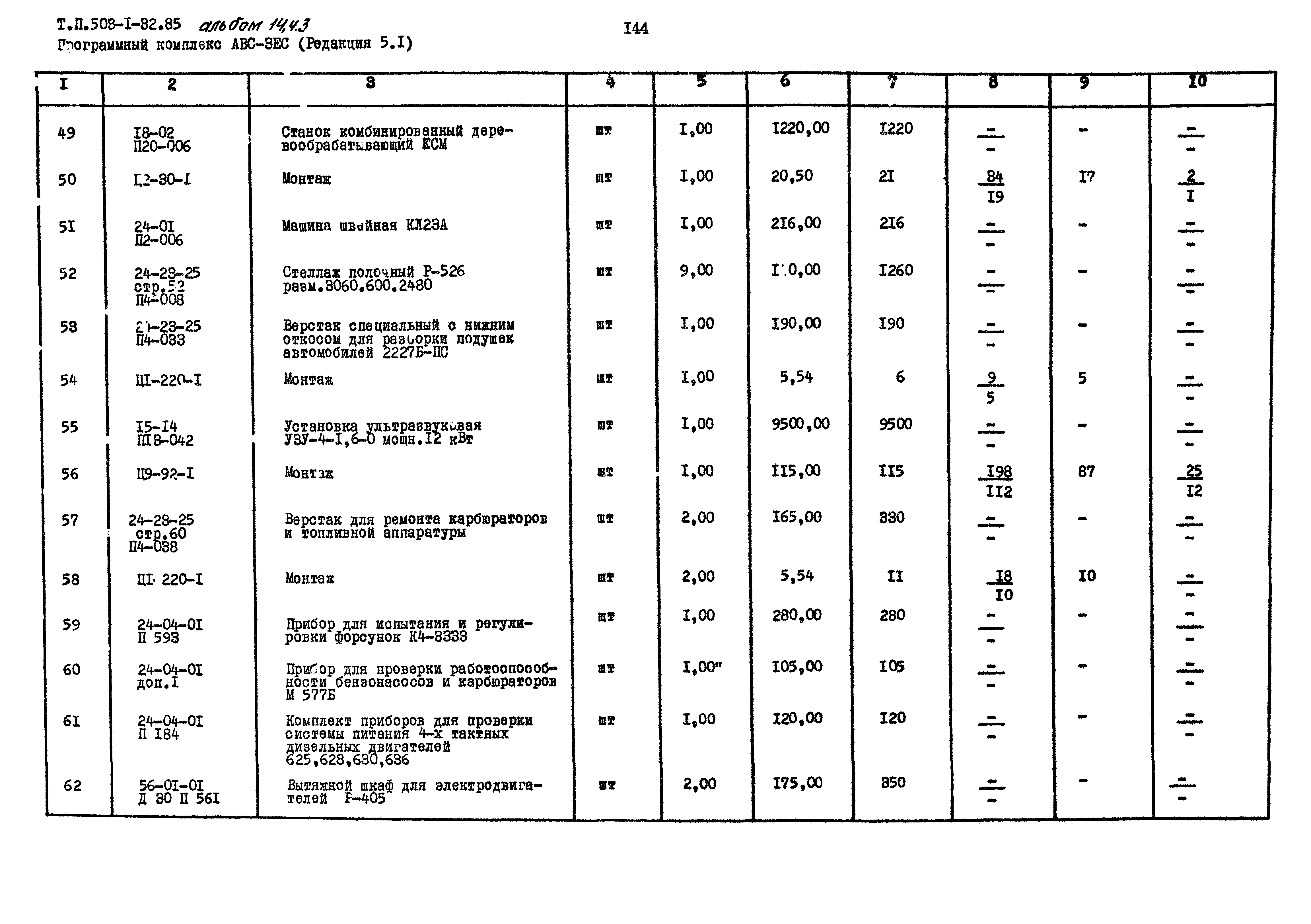 Типовой проект 503-1-32.85