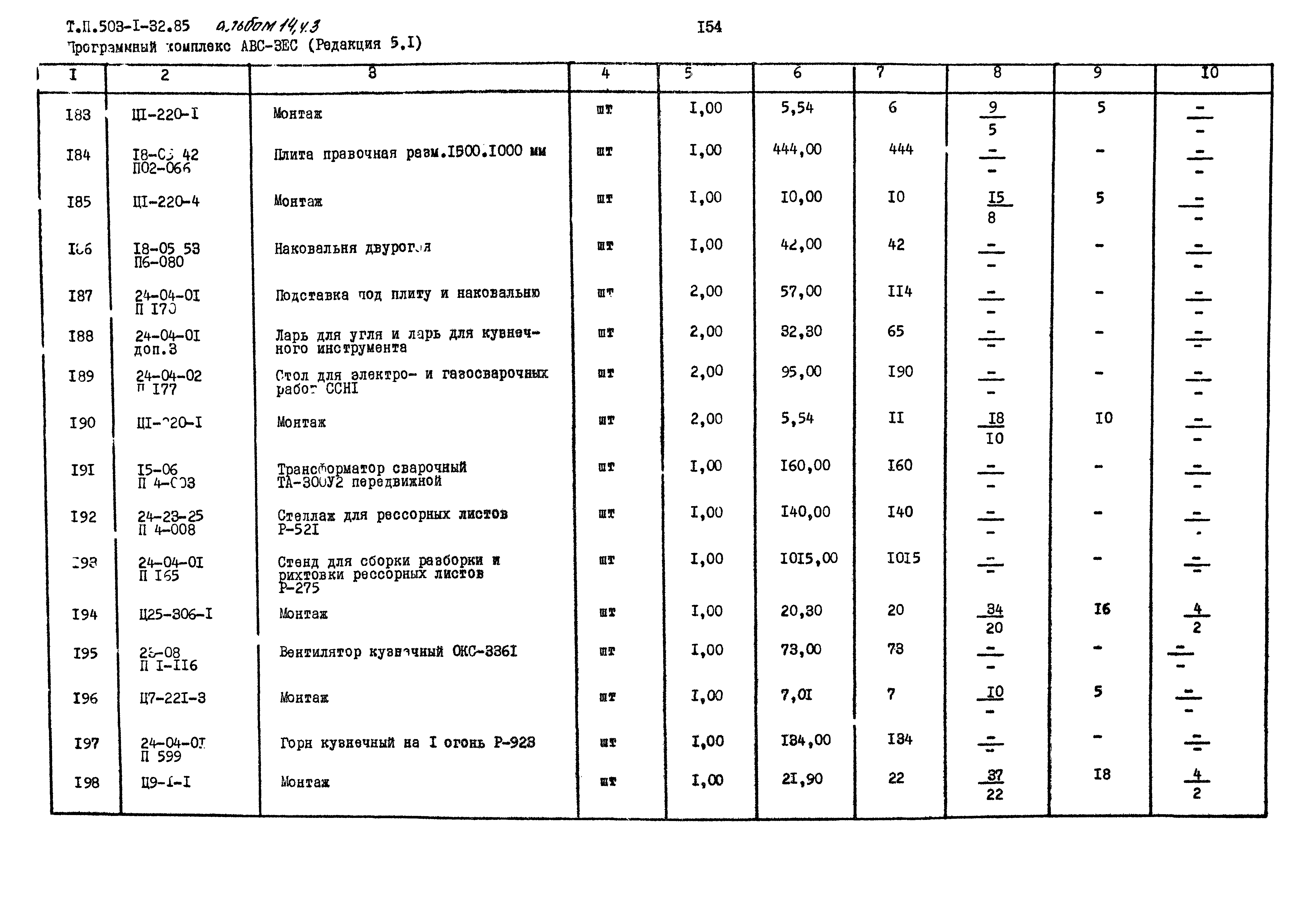 Типовой проект 503-1-32.85