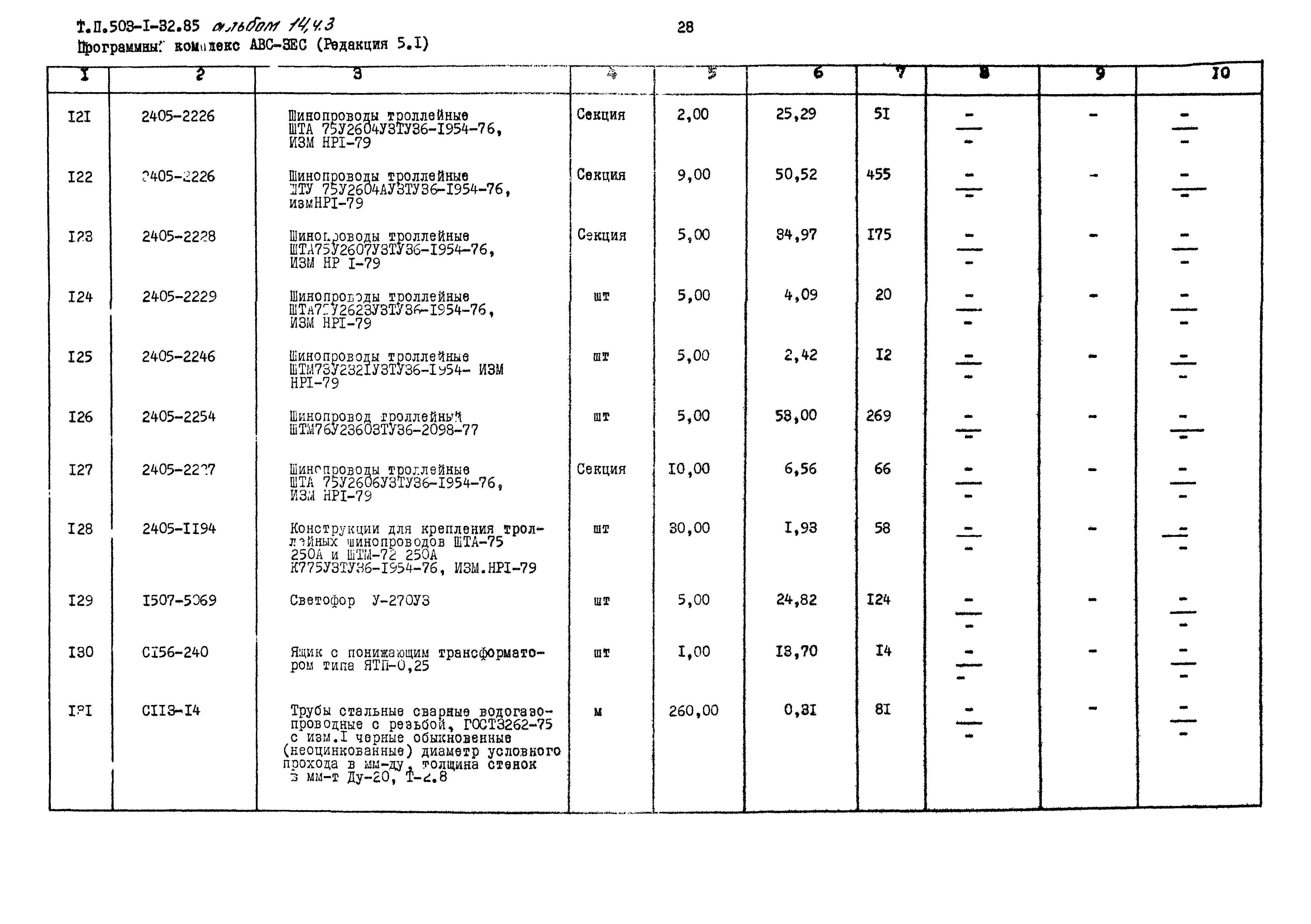 Типовой проект 503-1-32.85