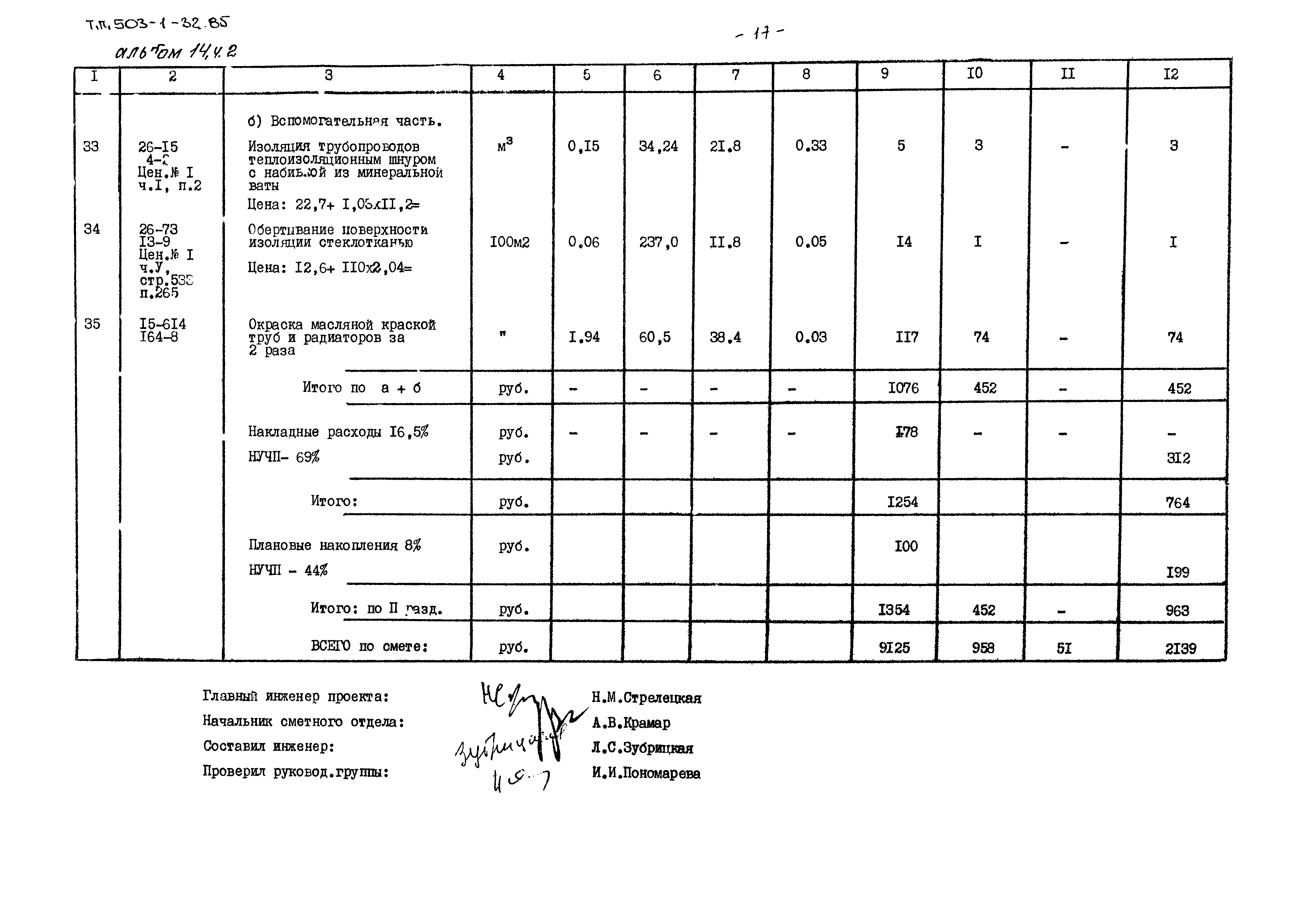 Типовой проект 503-1-32.85