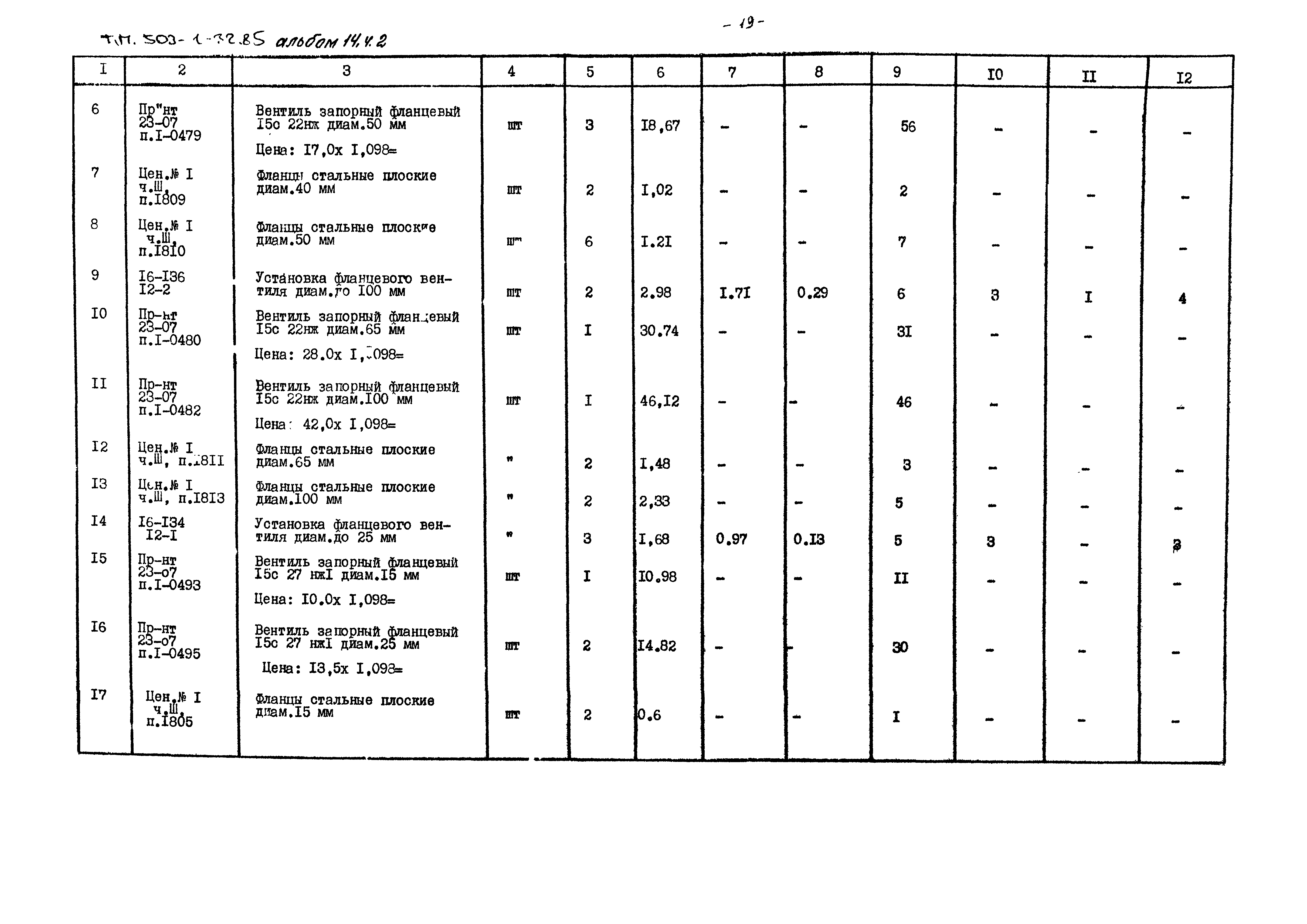 Типовой проект 503-1-32.85