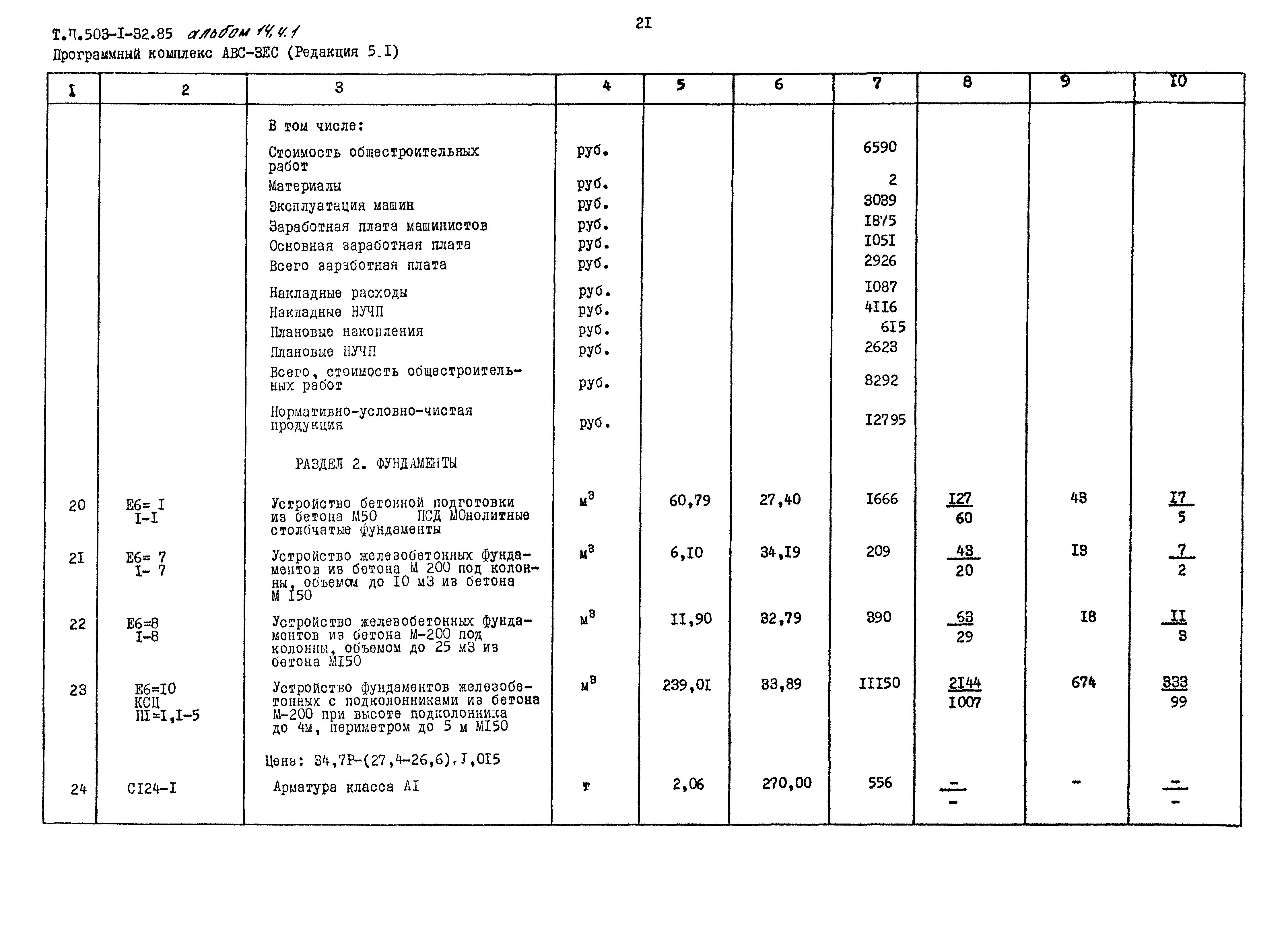 Типовой проект 503-1-32.85