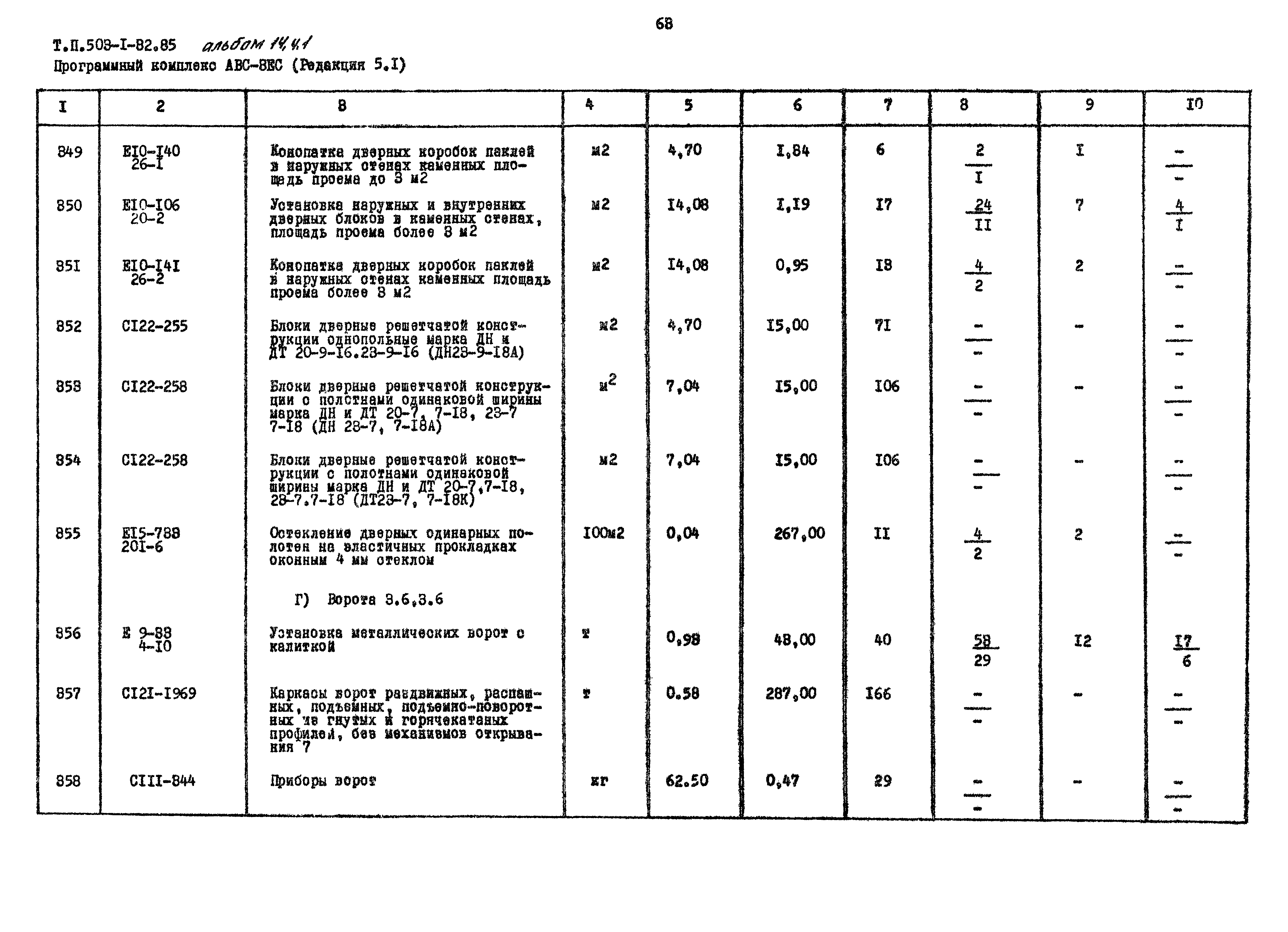 Типовой проект 503-1-32.85