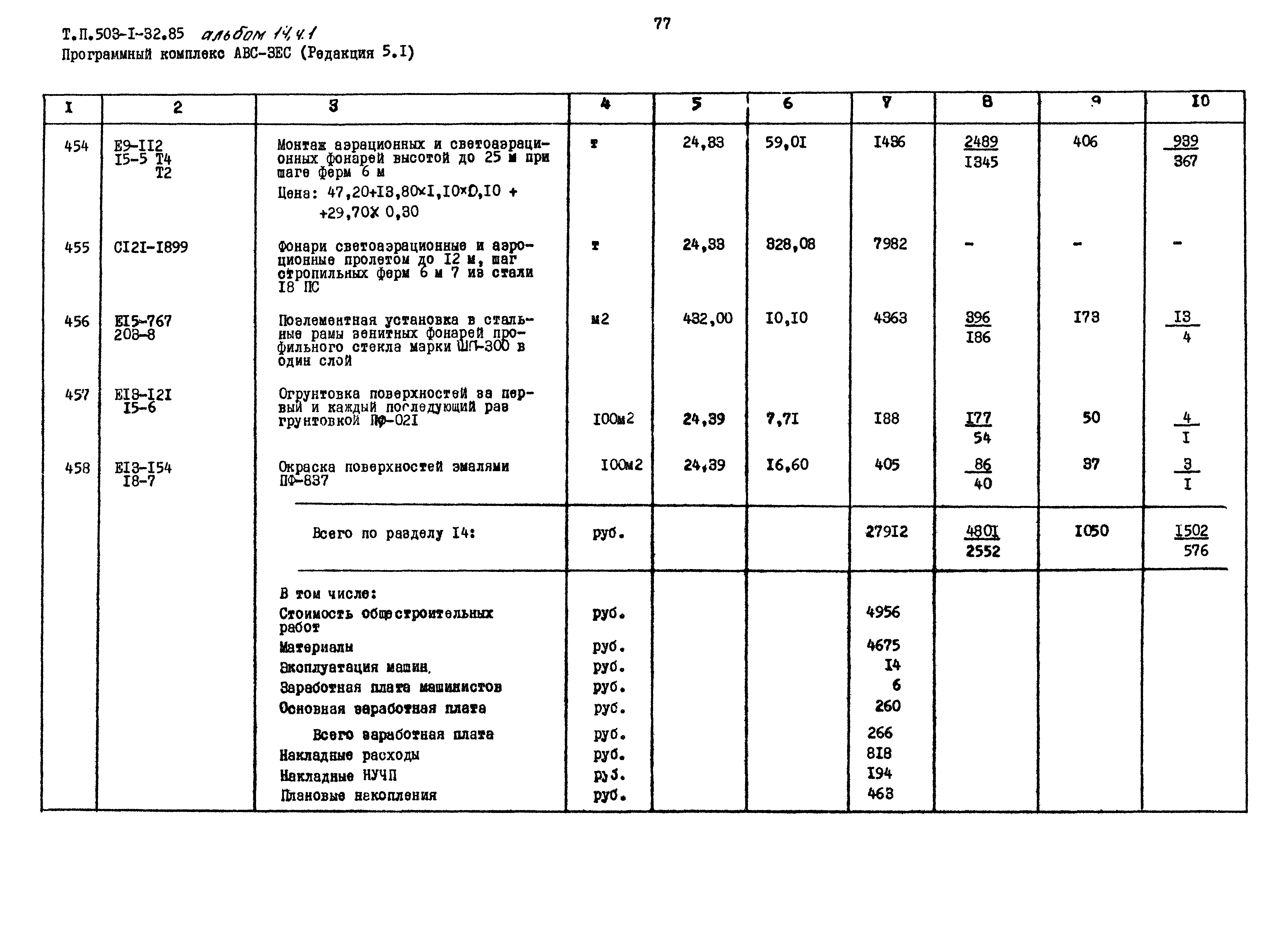 Типовой проект 503-1-32.85
