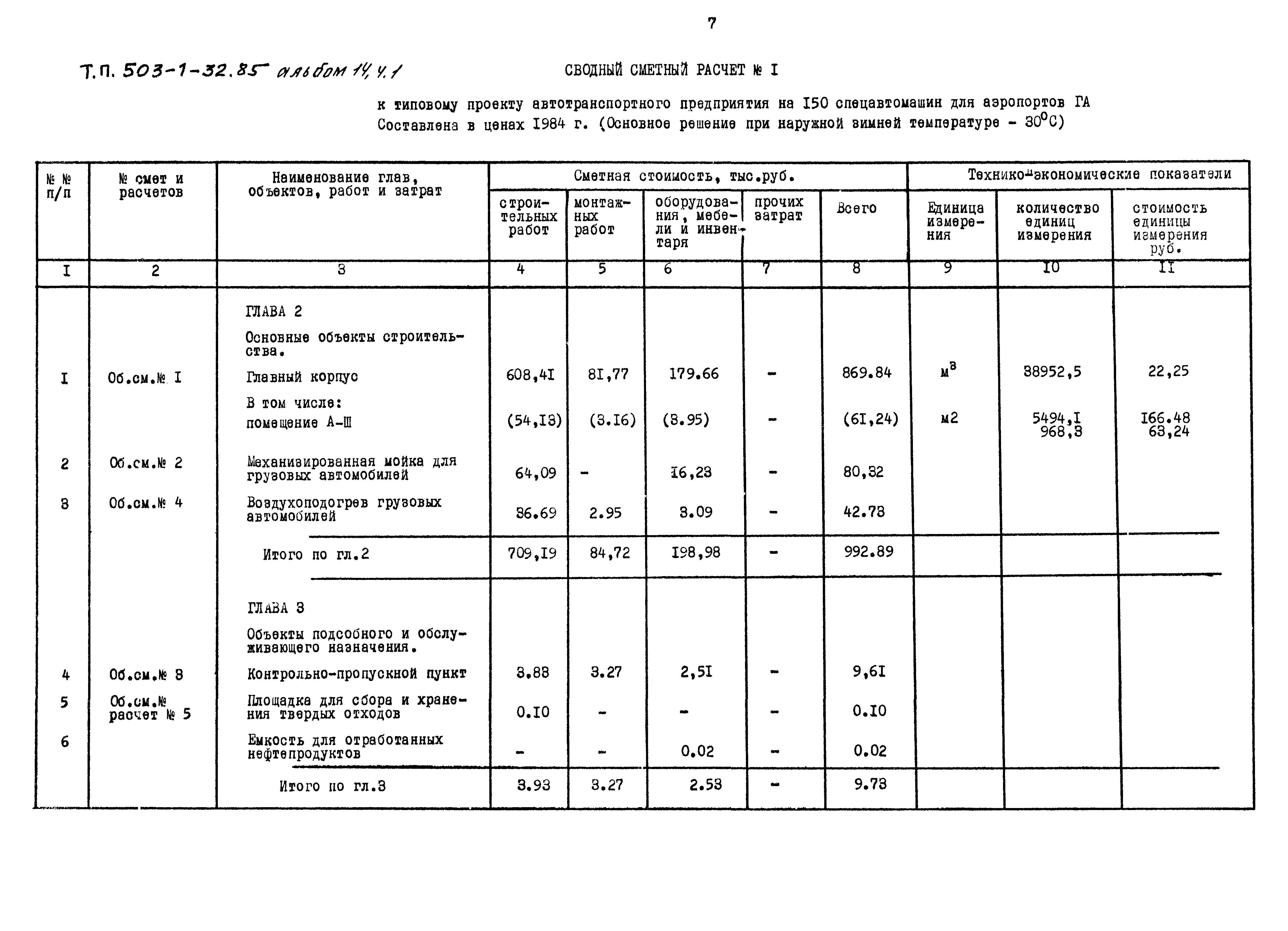 Типовой проект 503-1-32.85