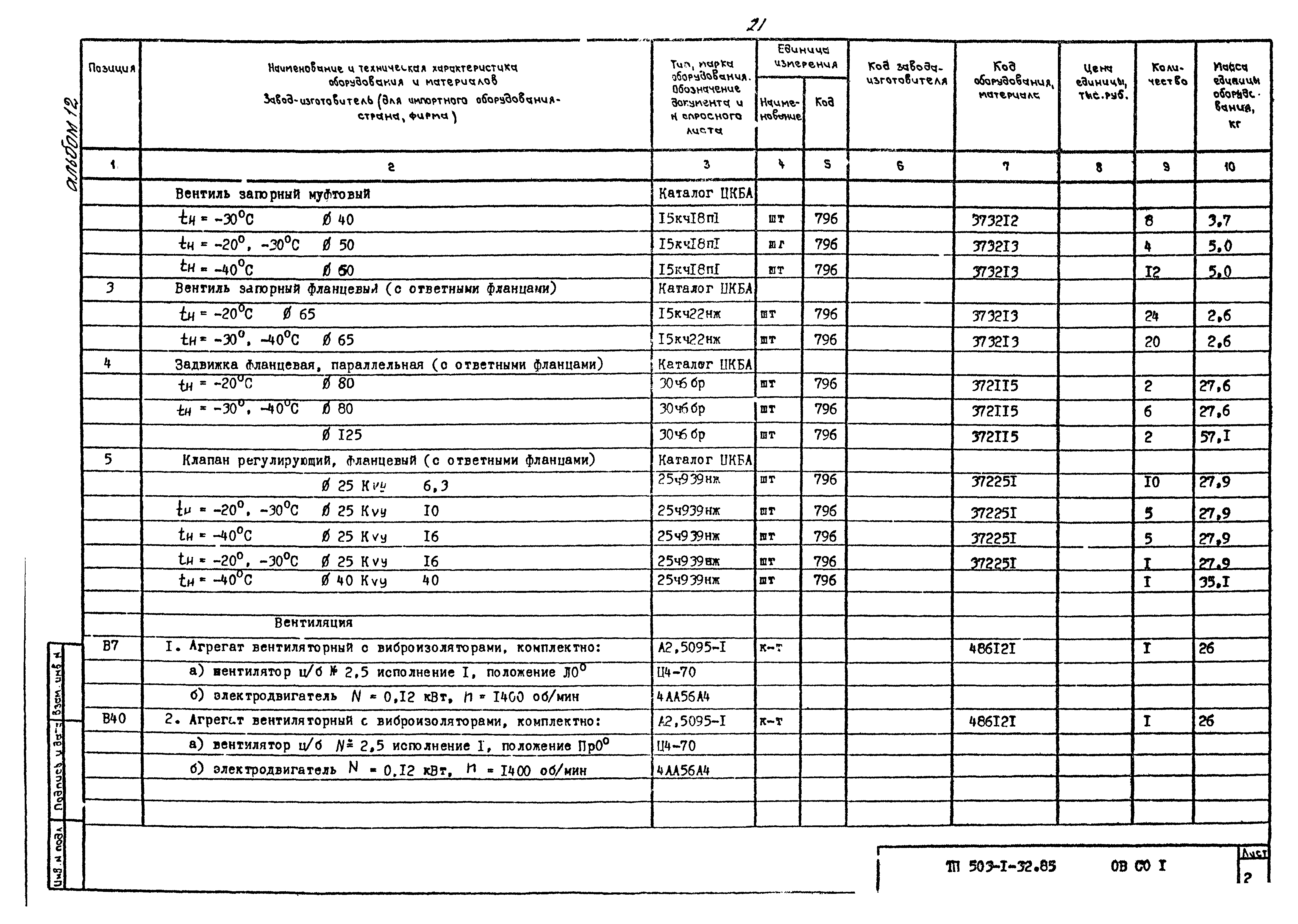 Типовой проект 503-1-32.85