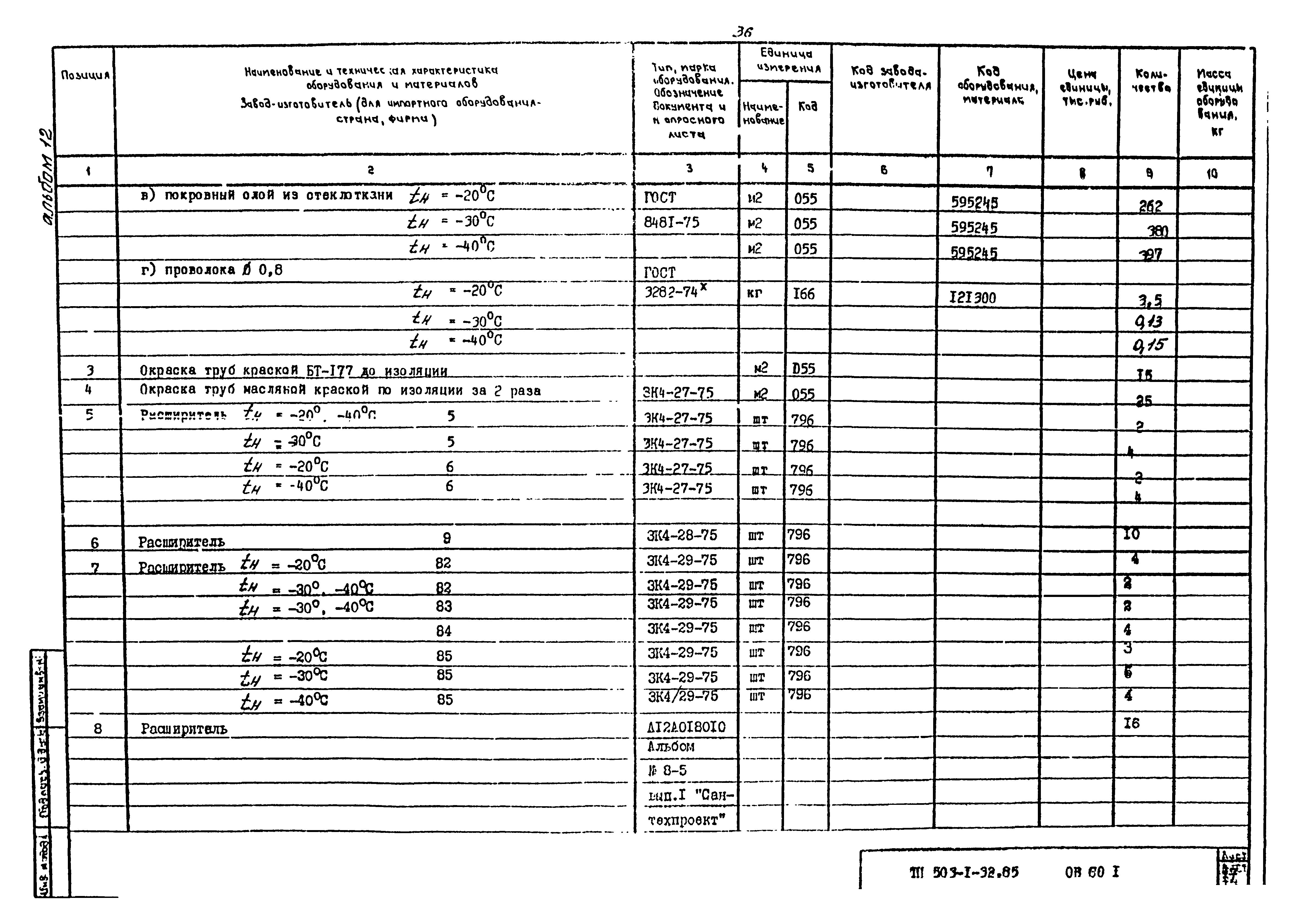 Типовой проект 503-1-32.85