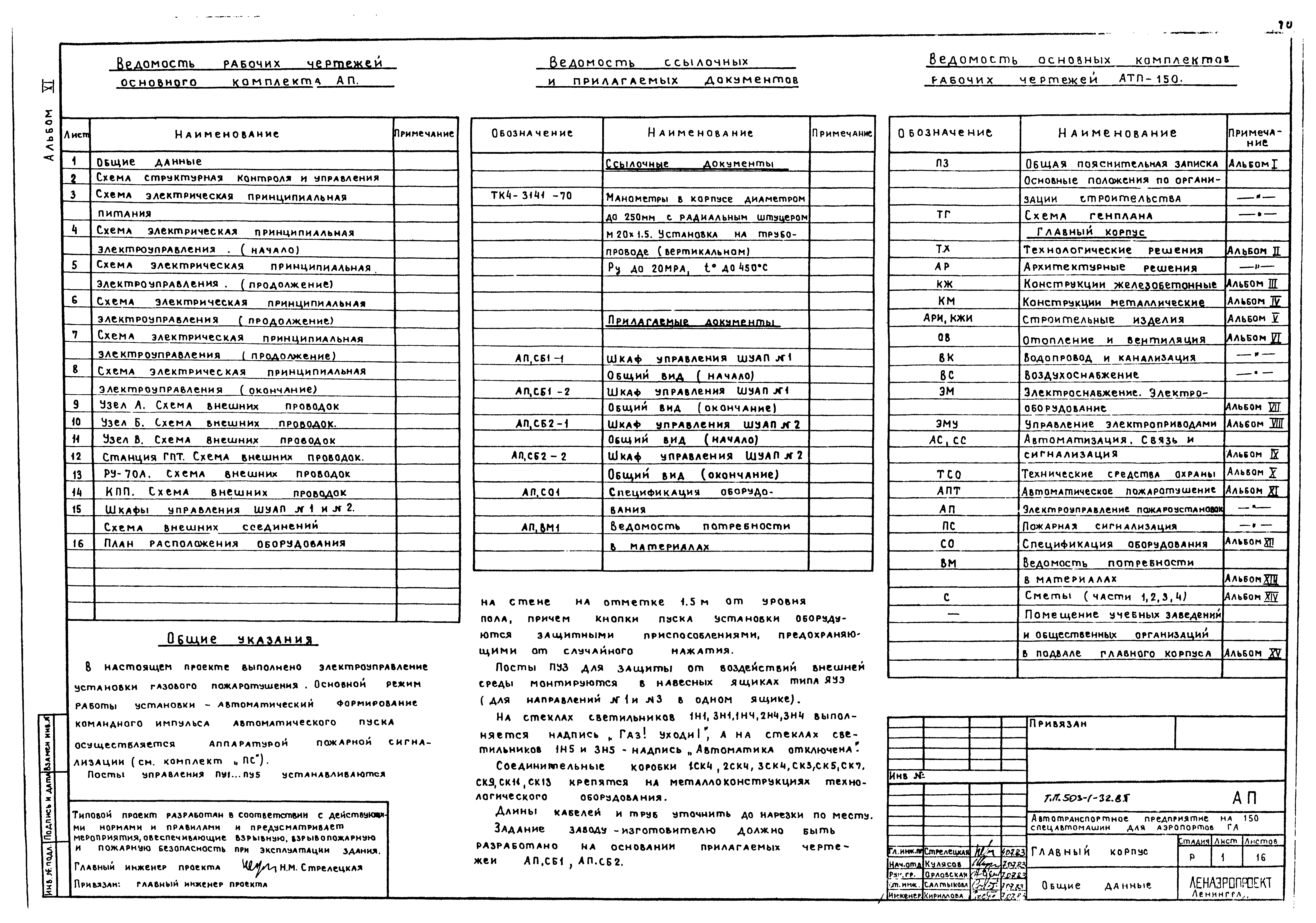 Типовой проект 503-1-32.85
