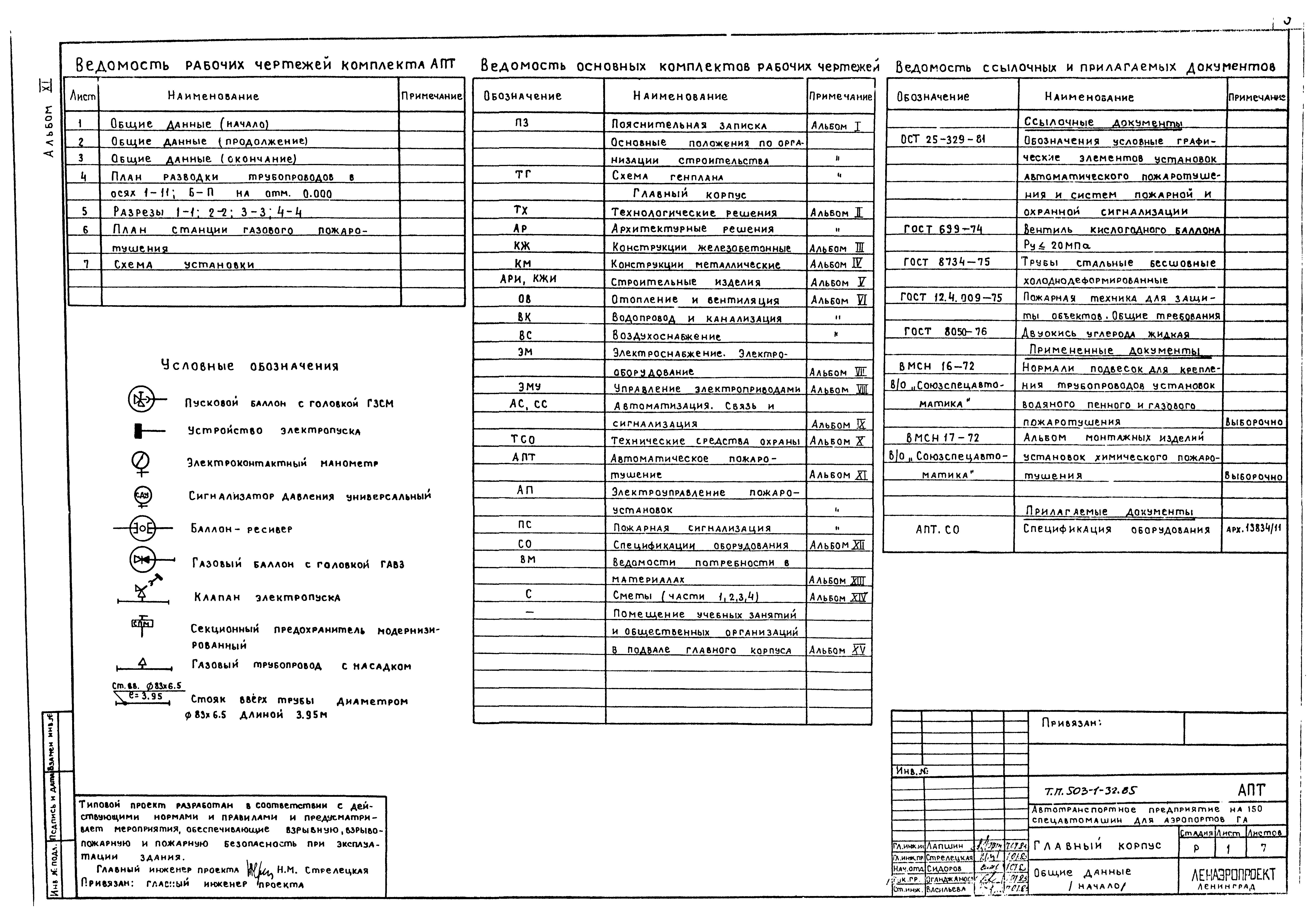 Типовой проект 503-1-32.85