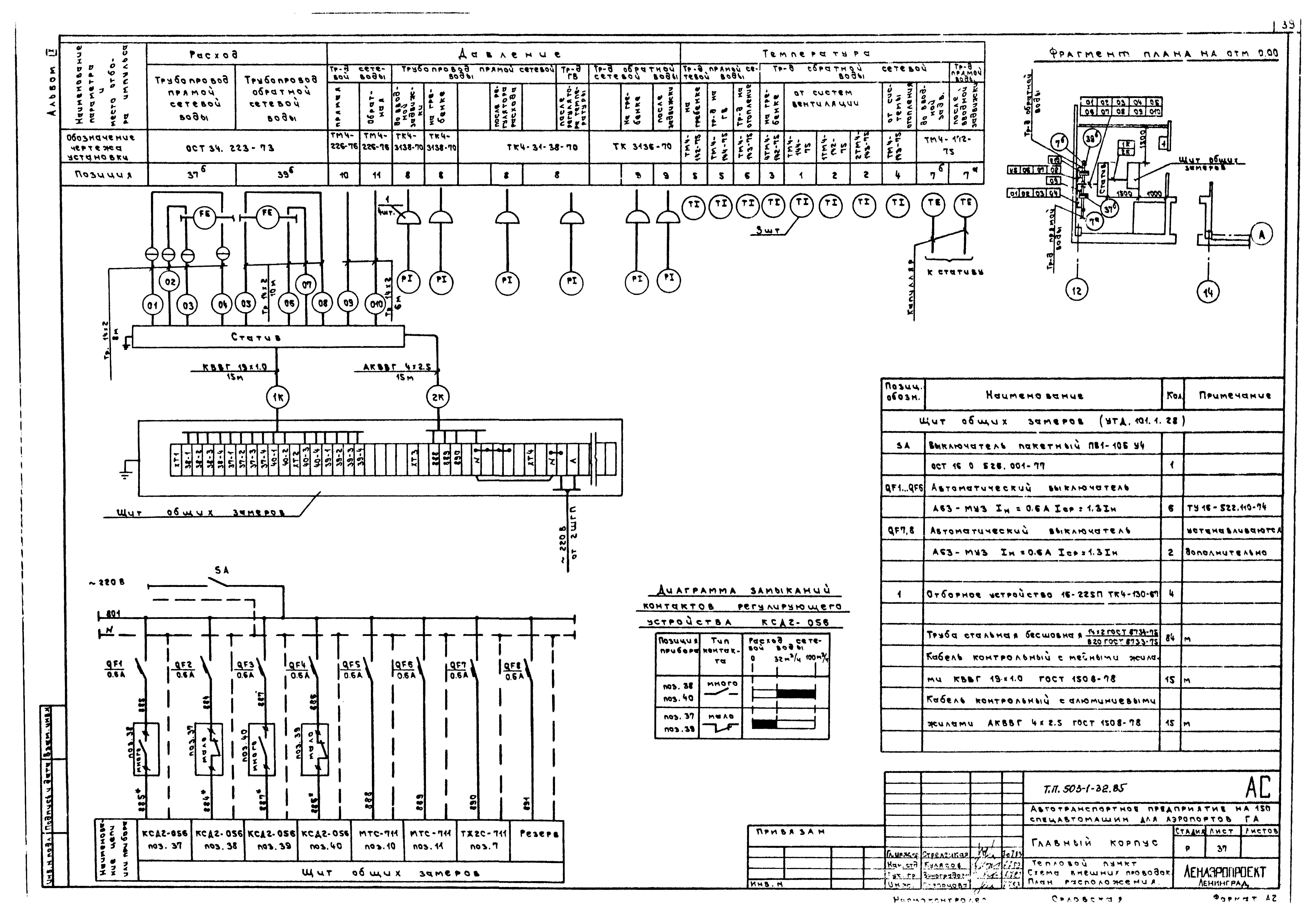 Типовой проект 503-1-32.85