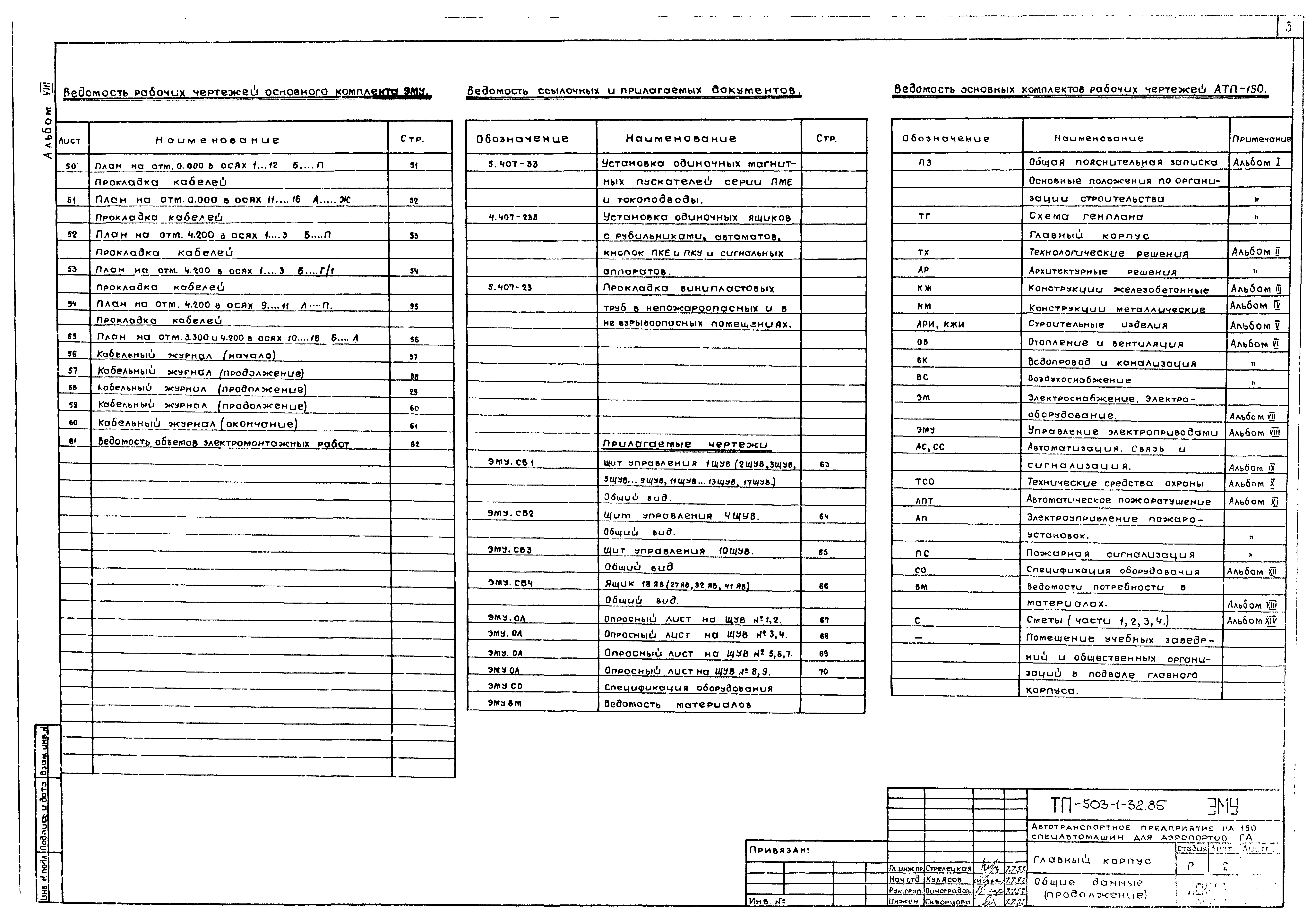 Типовой проект 503-1-32.85