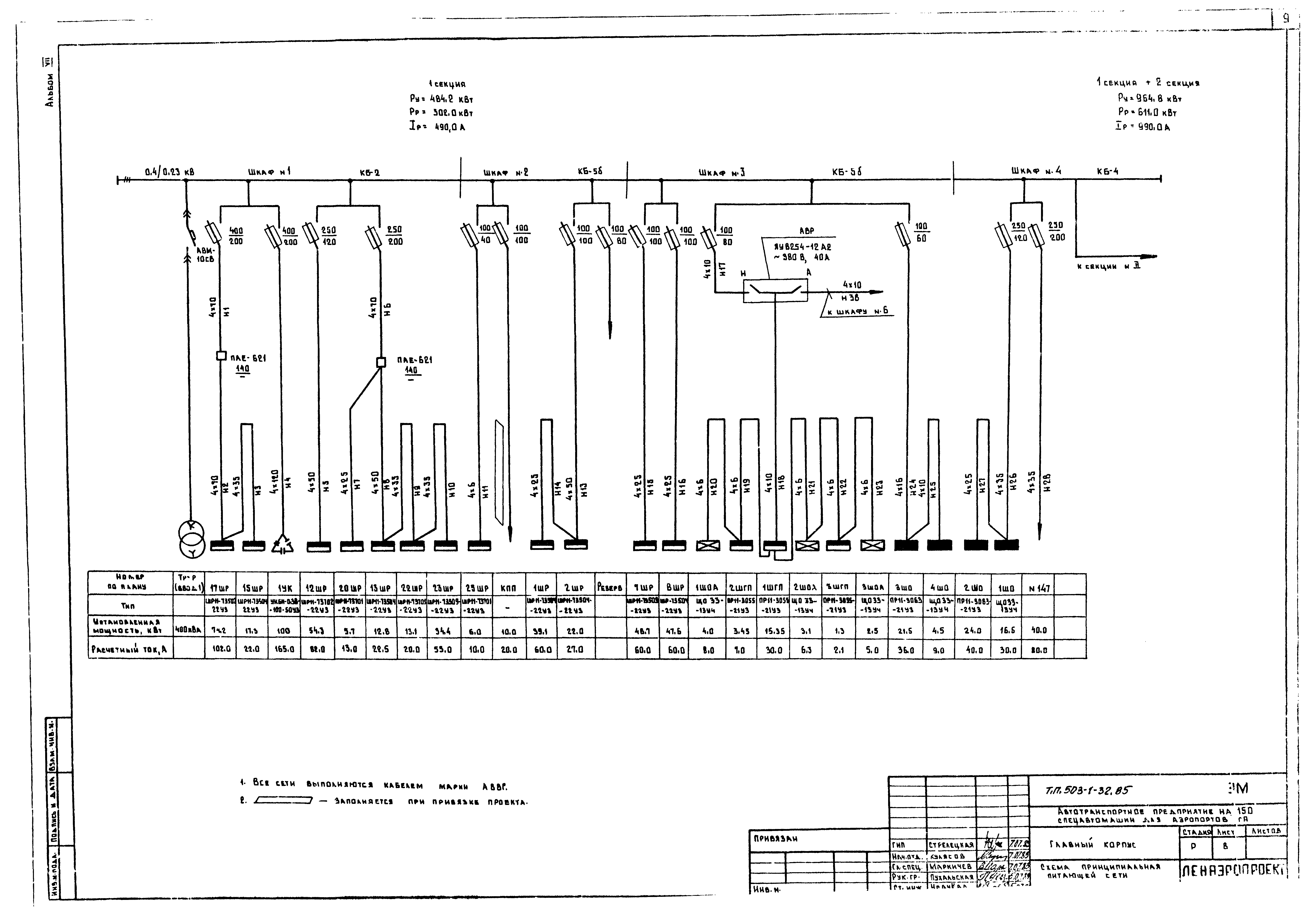 Типовой проект 503-1-32.85
