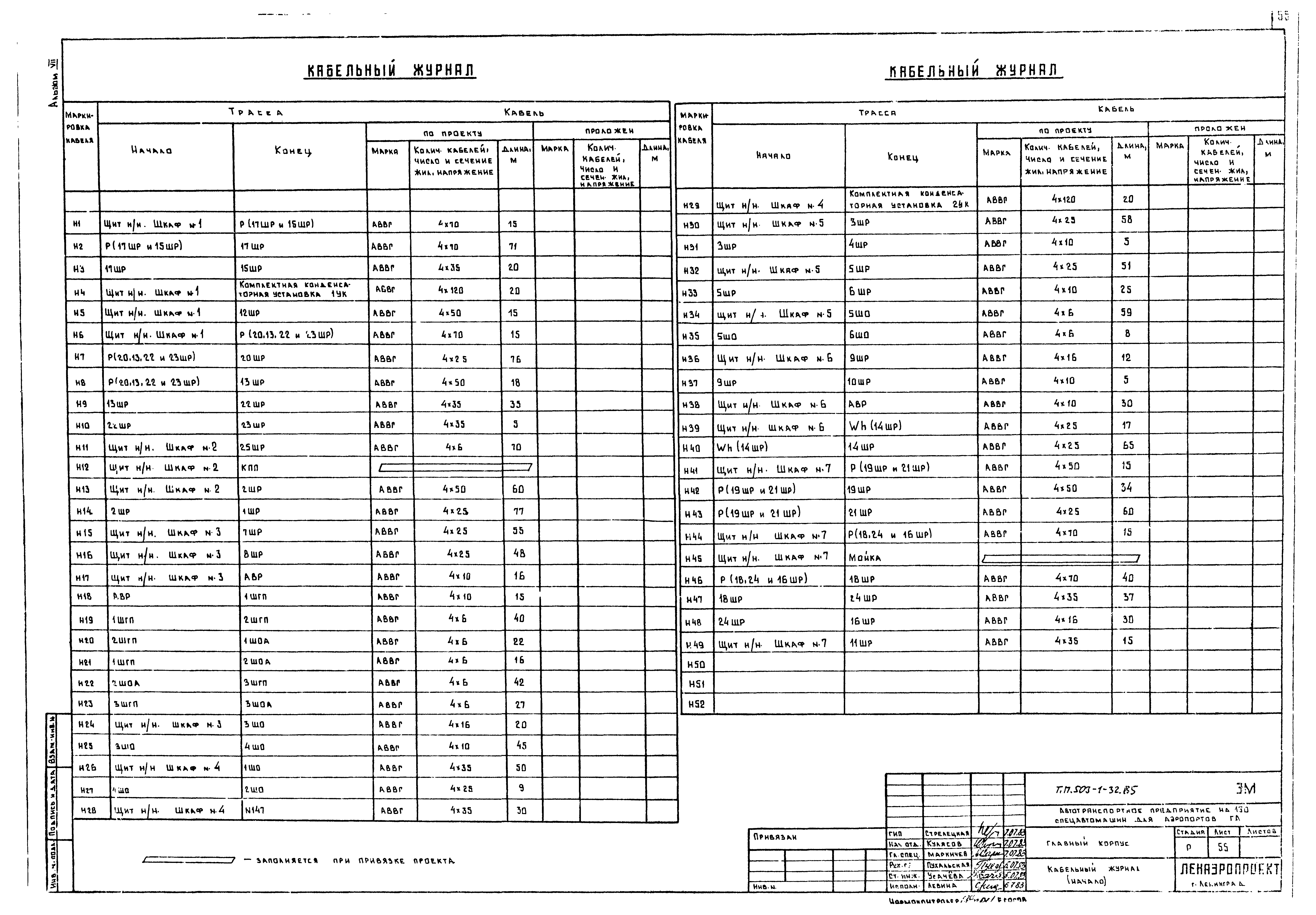 Типовой проект 503-1-32.85